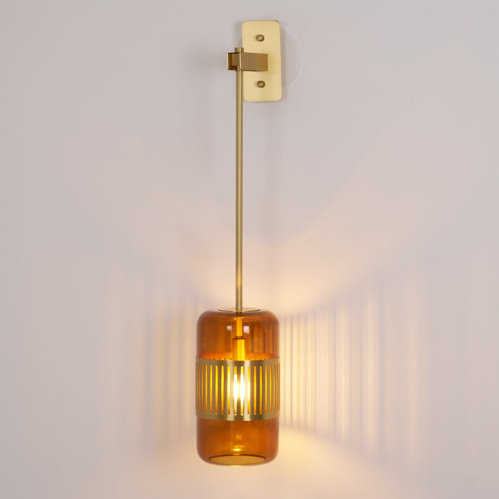 FENWICK SCULPTED IRON WALL SCONCE