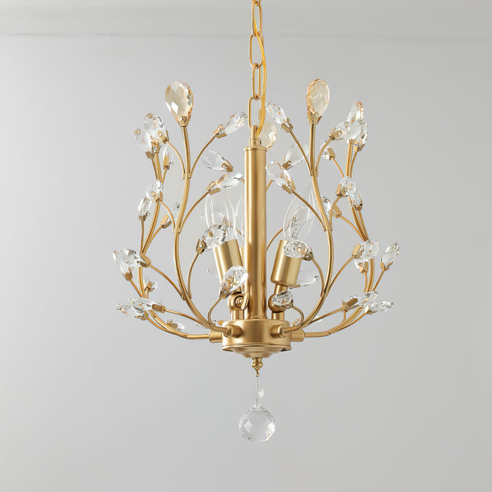 WHITBY CRYSTAL DROPLET HANGING LAMP