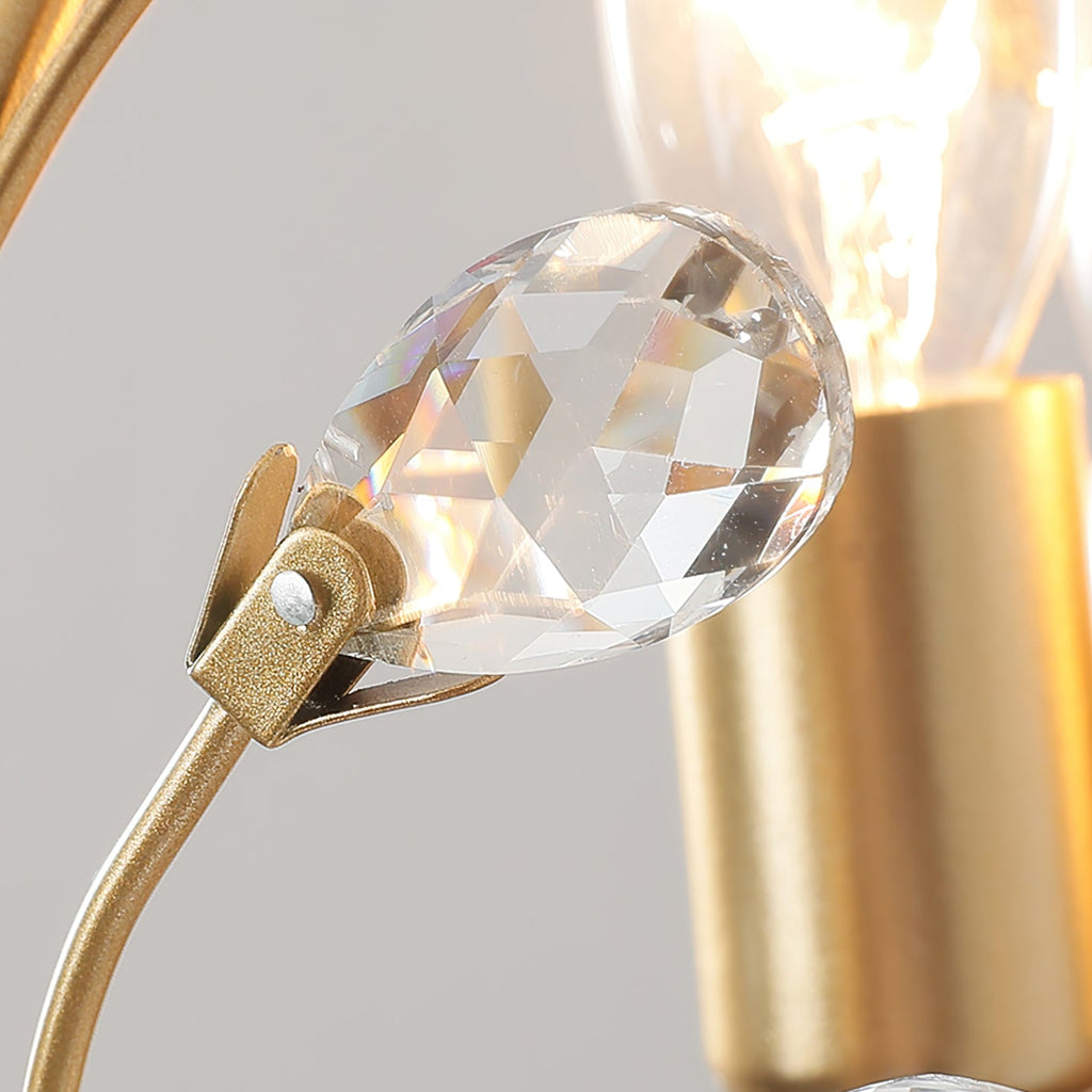 WHITBY CRYSTAL DROPLET HANGING LAMP