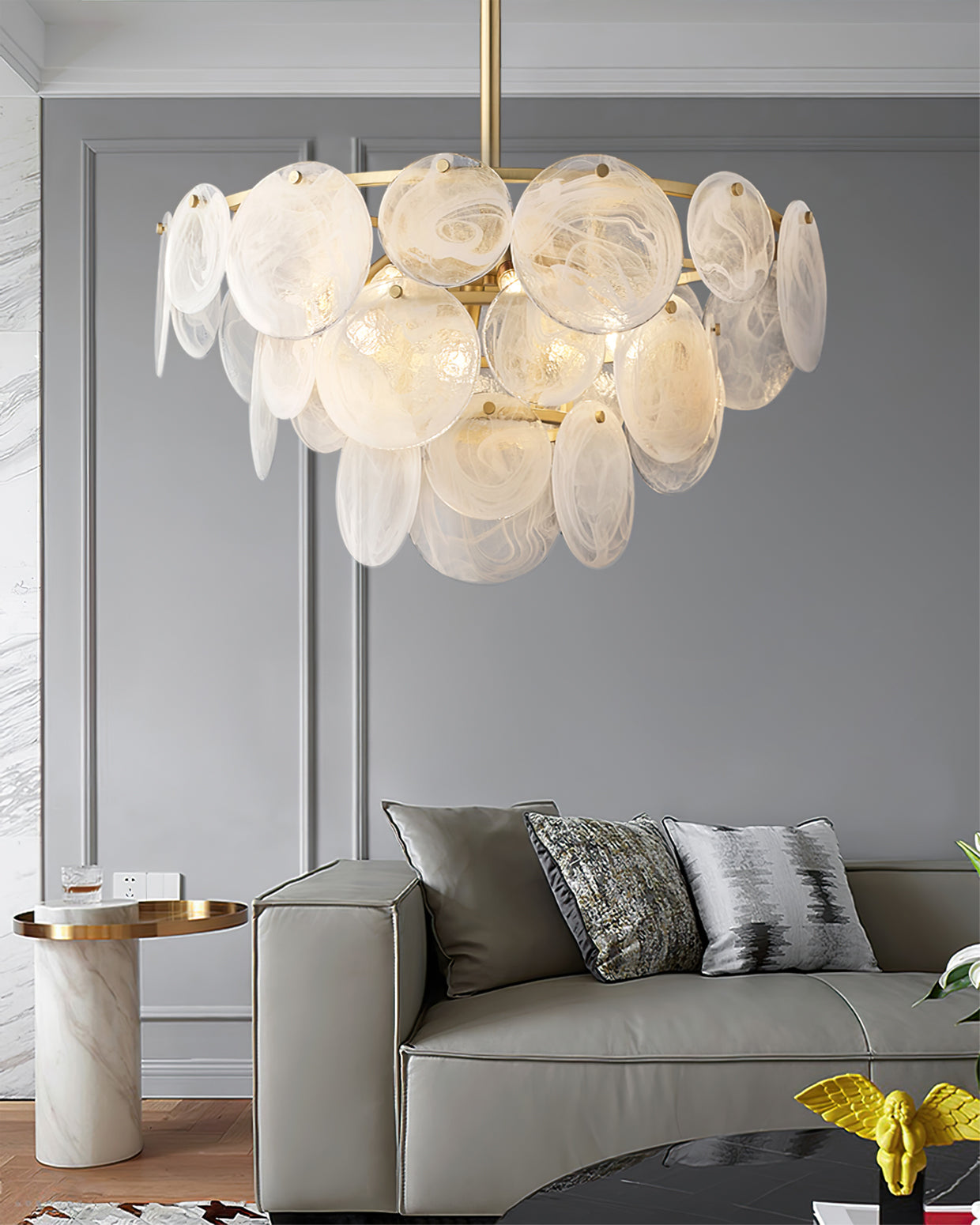 VANDERBILT CRYSTAL RAIN CHANDELIER