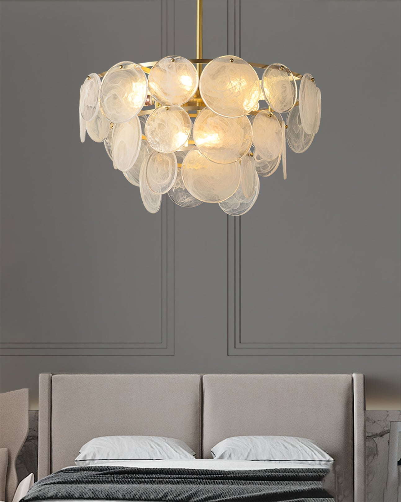 VANDERBILT CRYSTAL RAIN CHANDELIER