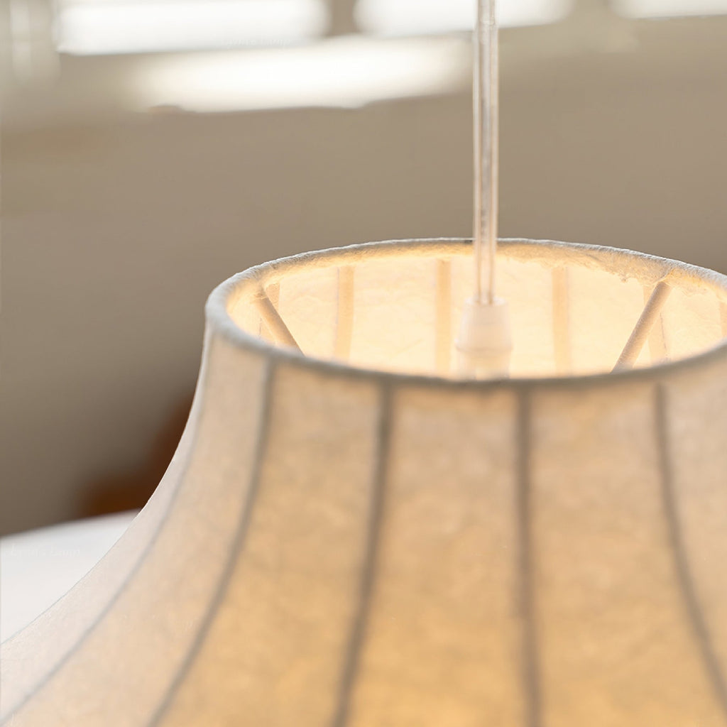 HEATHCLIFF SILK DRAPED HANGING LANTERN
