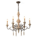 RAVENHALL CRYSTAL TEARDROP CHANDELIER