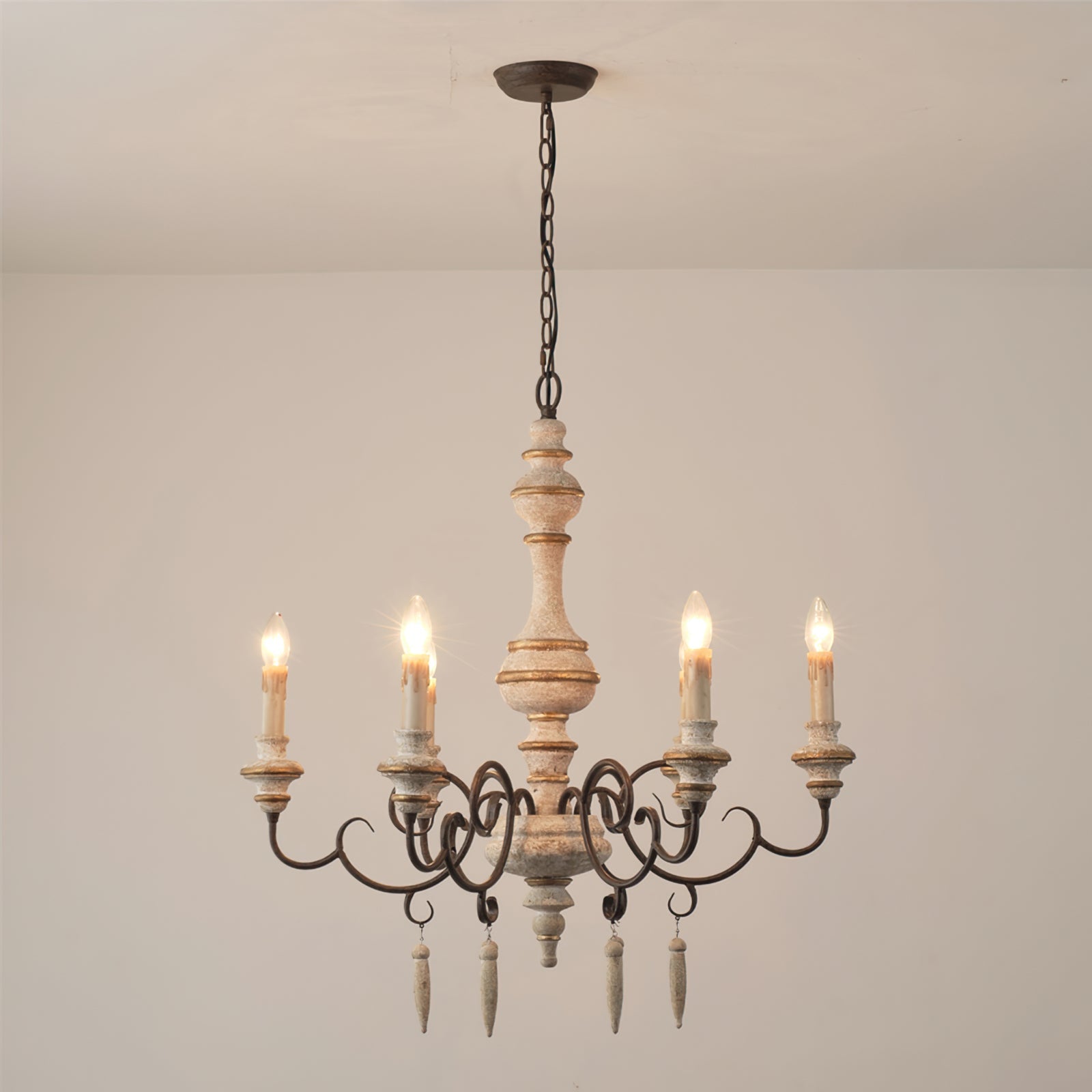 RAVENHALL CRYSTAL TEARDROP CHANDELIER