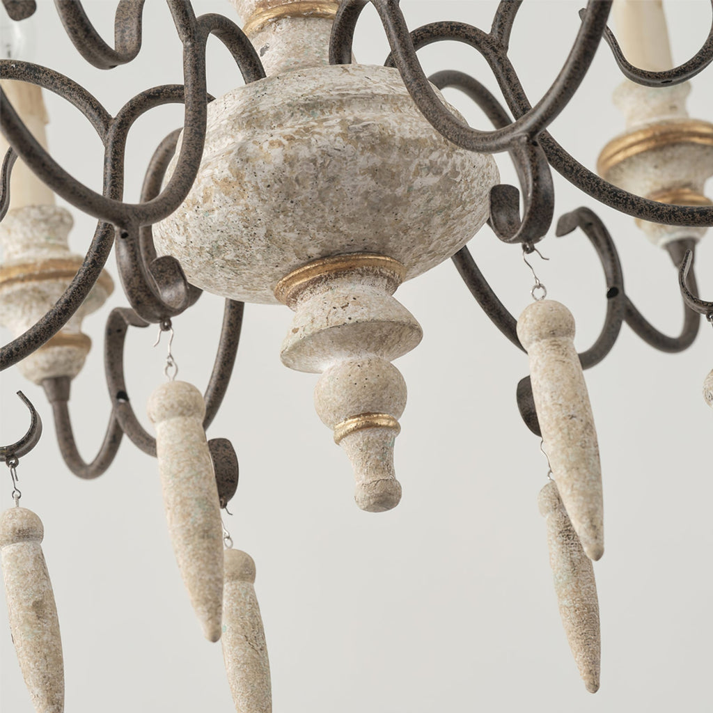 RAVENHALL CRYSTAL TEARDROP CHANDELIER