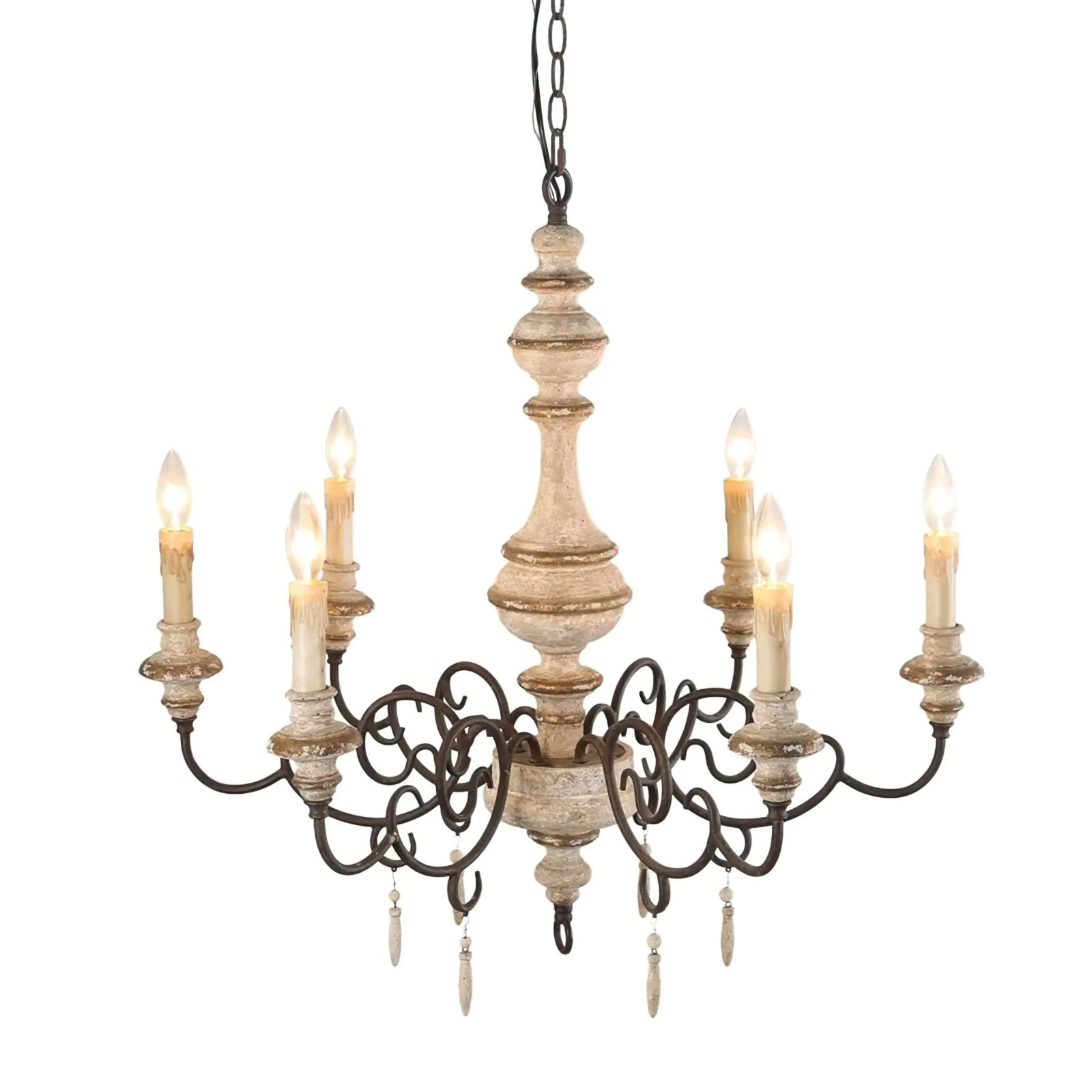 RAVENHALL CRYSTAL TEARDROP CHANDELIER