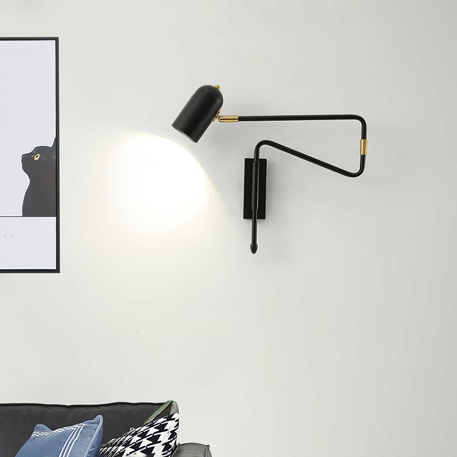 WINDSOR EXTENSIBLE ARM WALL LANTERN