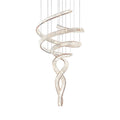 WINTHROP TWISTED CRYSTAL CEILING LUMINAIRE