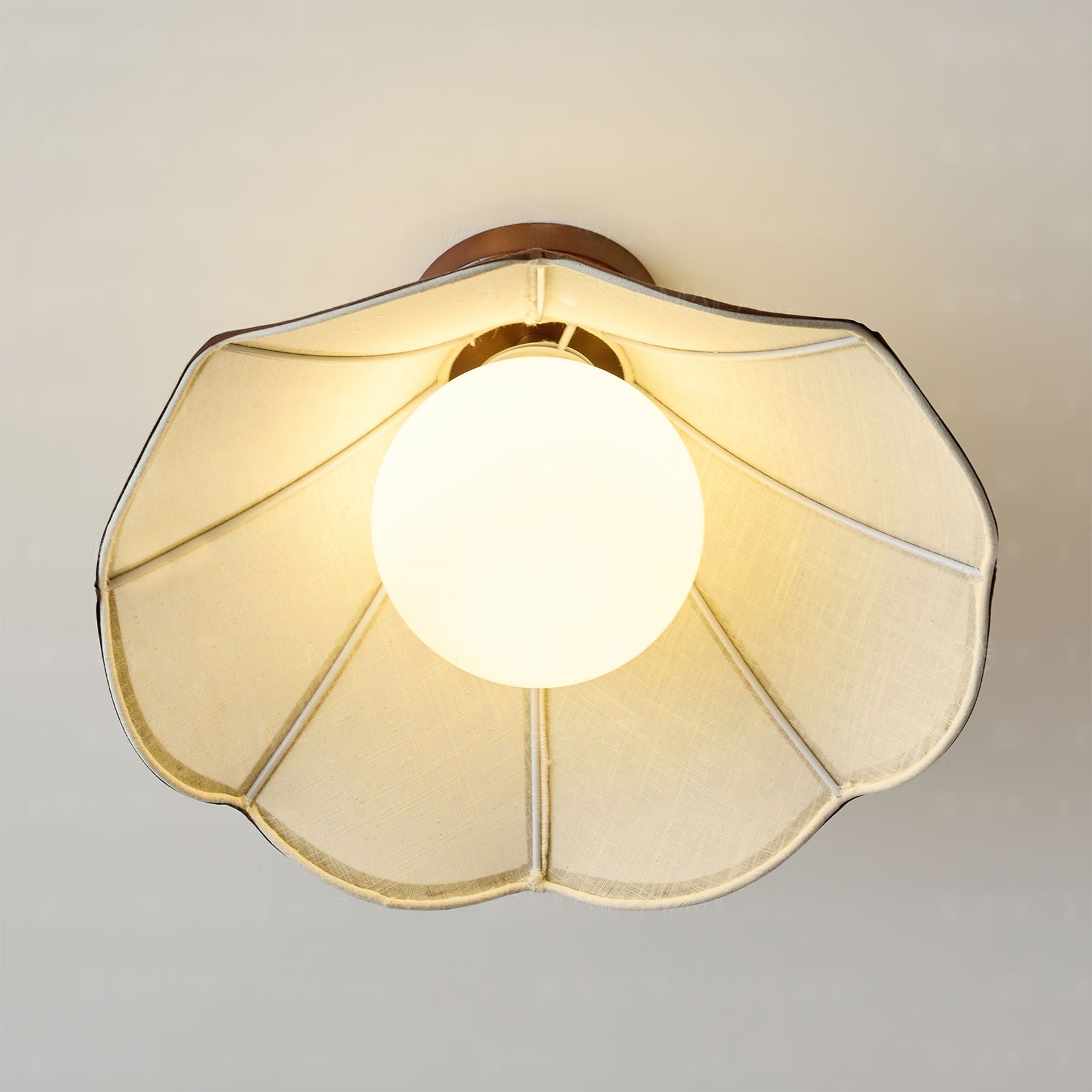 FENWICK ROUNDED HEMISPHERE CEILING FIXTURE