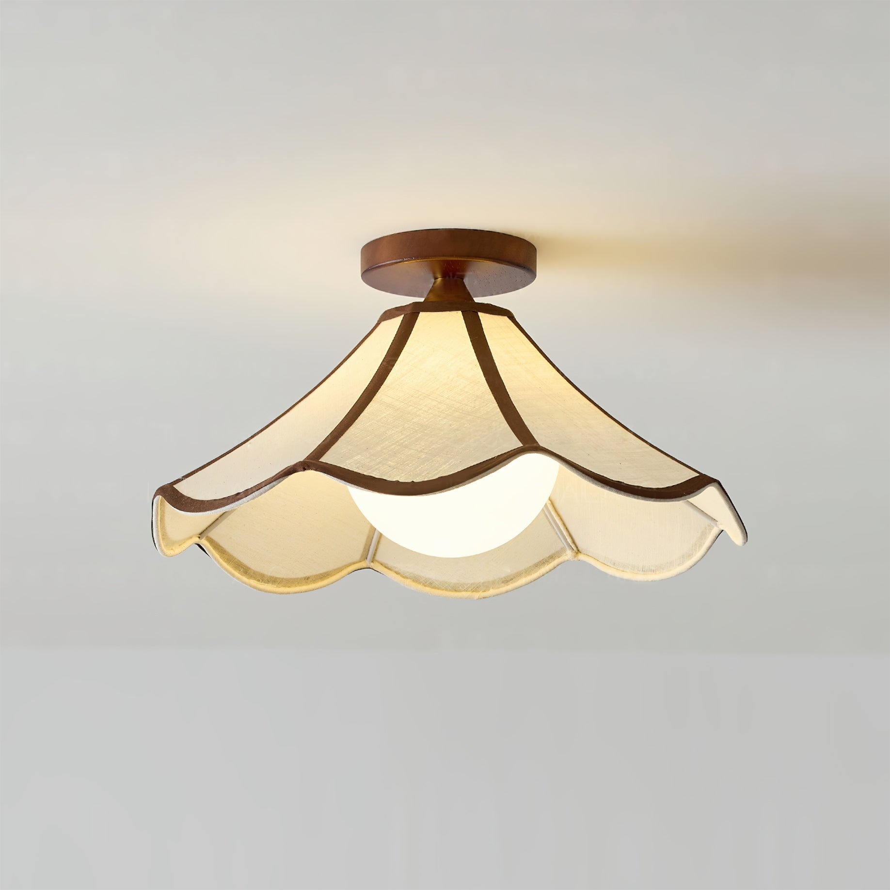 FENWICK ROUNDED HEMISPHERE CEILING FIXTURE