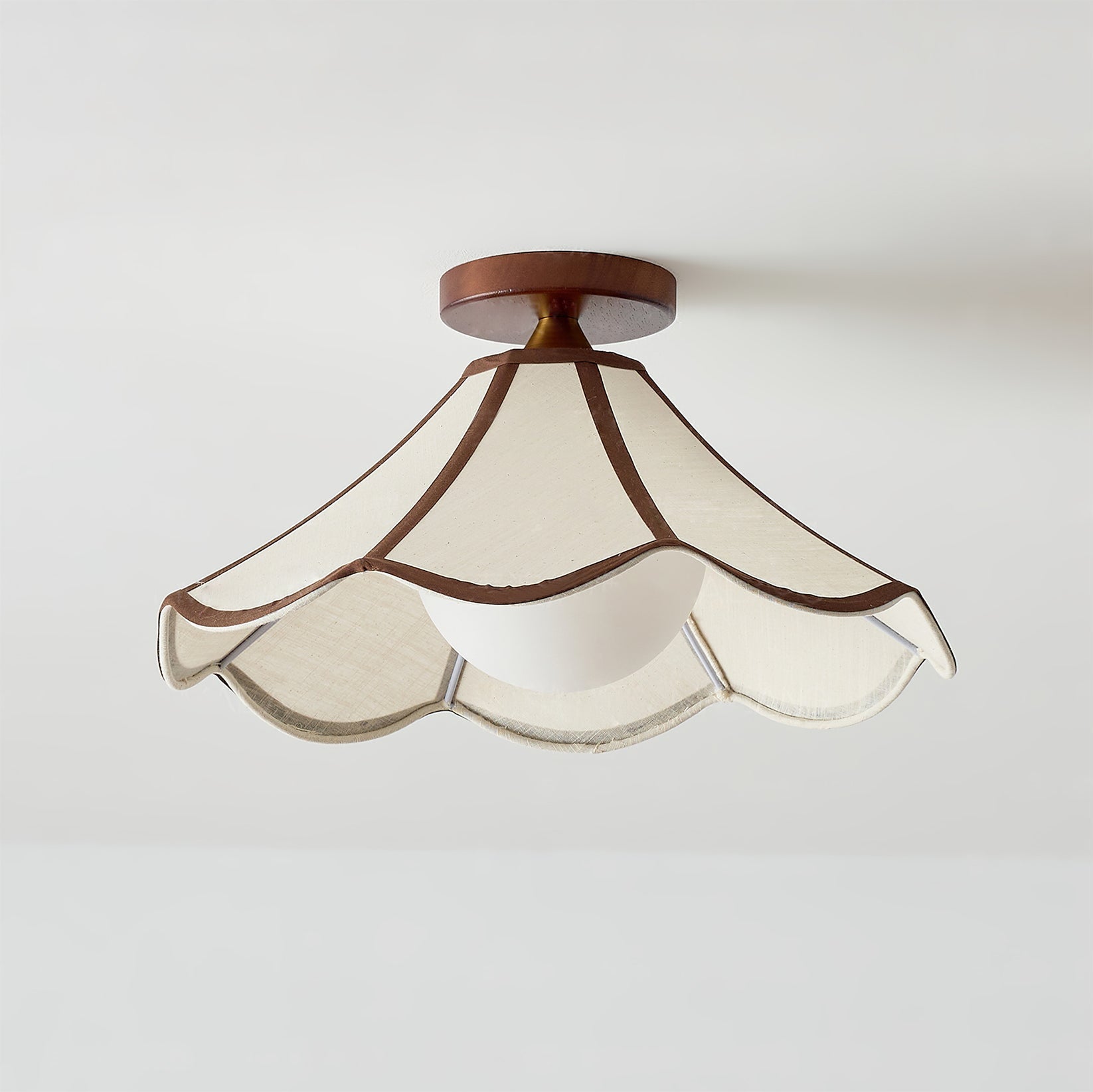 FENWICK ROUNDED HEMISPHERE CEILING FIXTURE