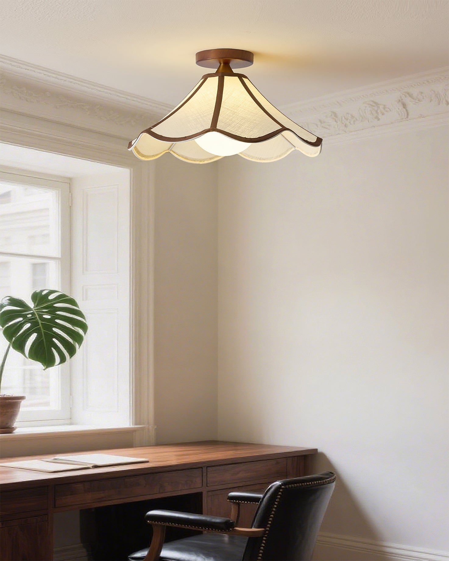 FENWICK ROUNDED HEMISPHERE CEILING FIXTURE