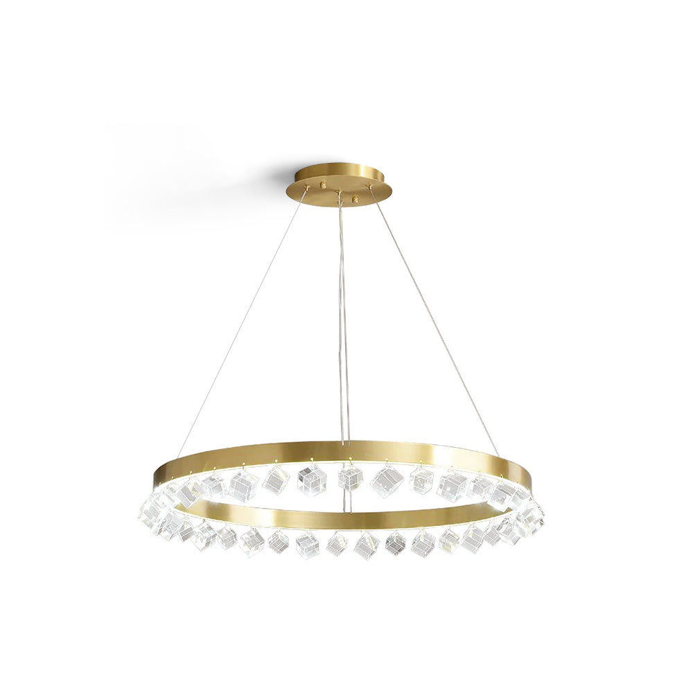 BRAMBLEWOOD CRYSTAL SPIRAL CEILING LIGHT