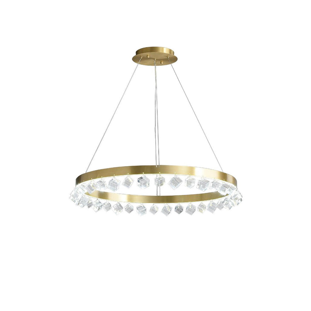 BRAMBLEWOOD CRYSTAL SPIRAL CEILING LIGHT