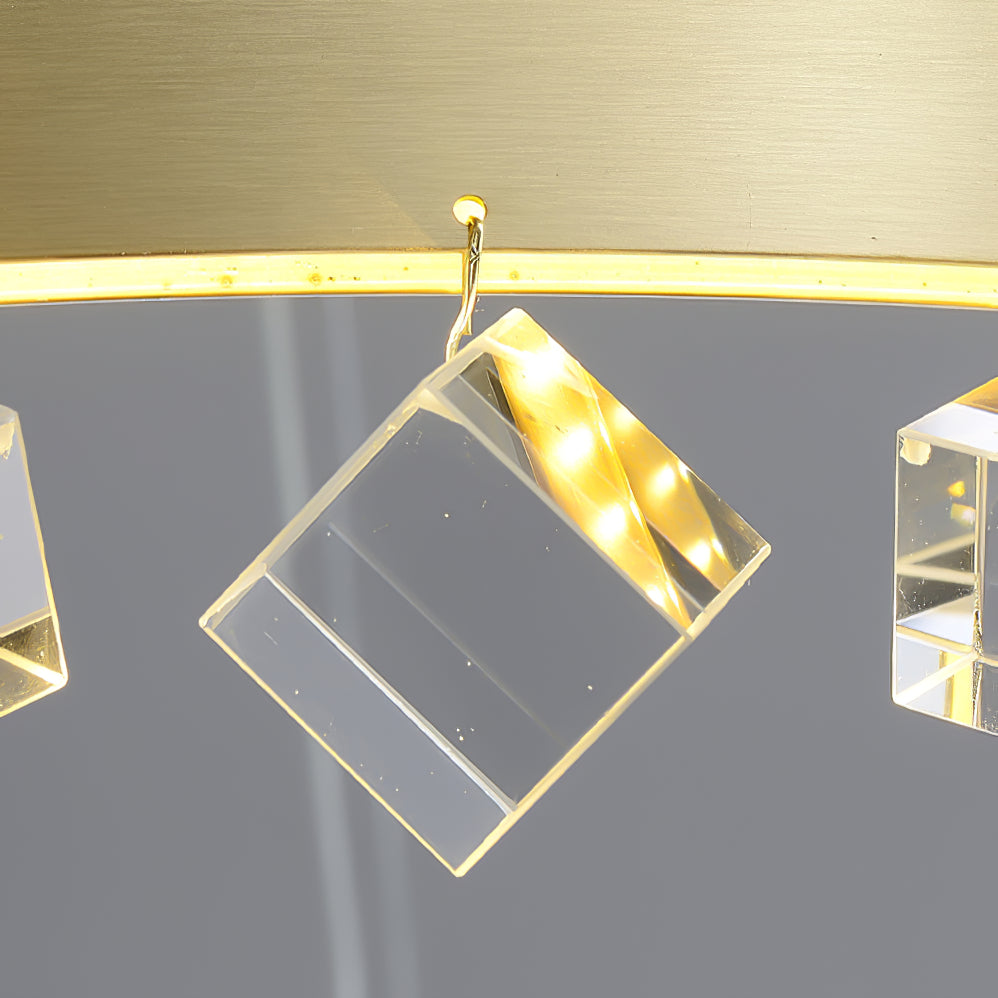 BRAMBLEWOOD CRYSTAL SPIRAL CEILING LIGHT