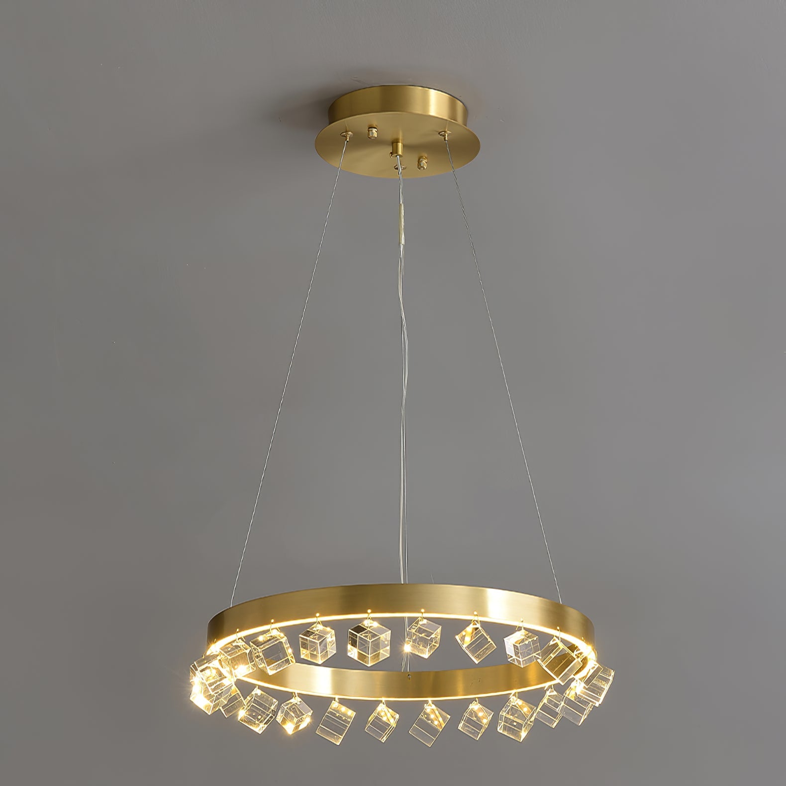 BRAMBLEWOOD CRYSTAL SPIRAL CEILING LIGHT