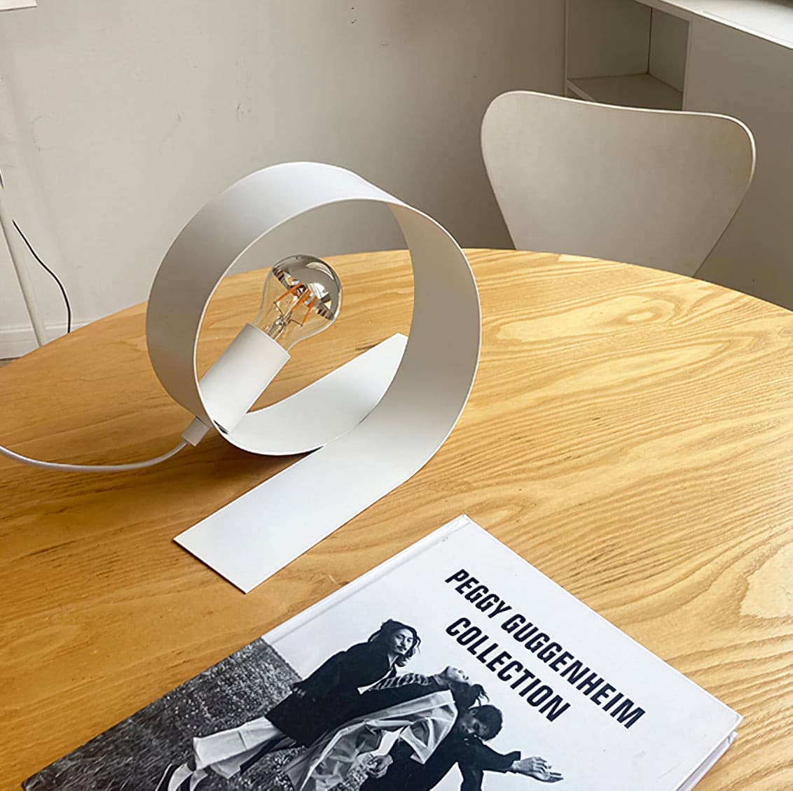 WINTHORPE SWIRL DESK LANTERN