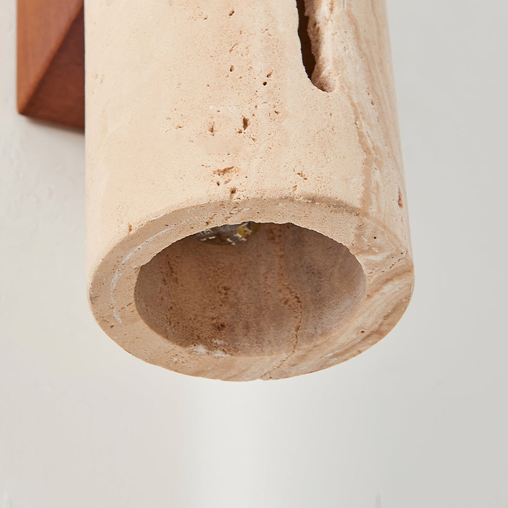 Winchester Travertine Wall Sconce
