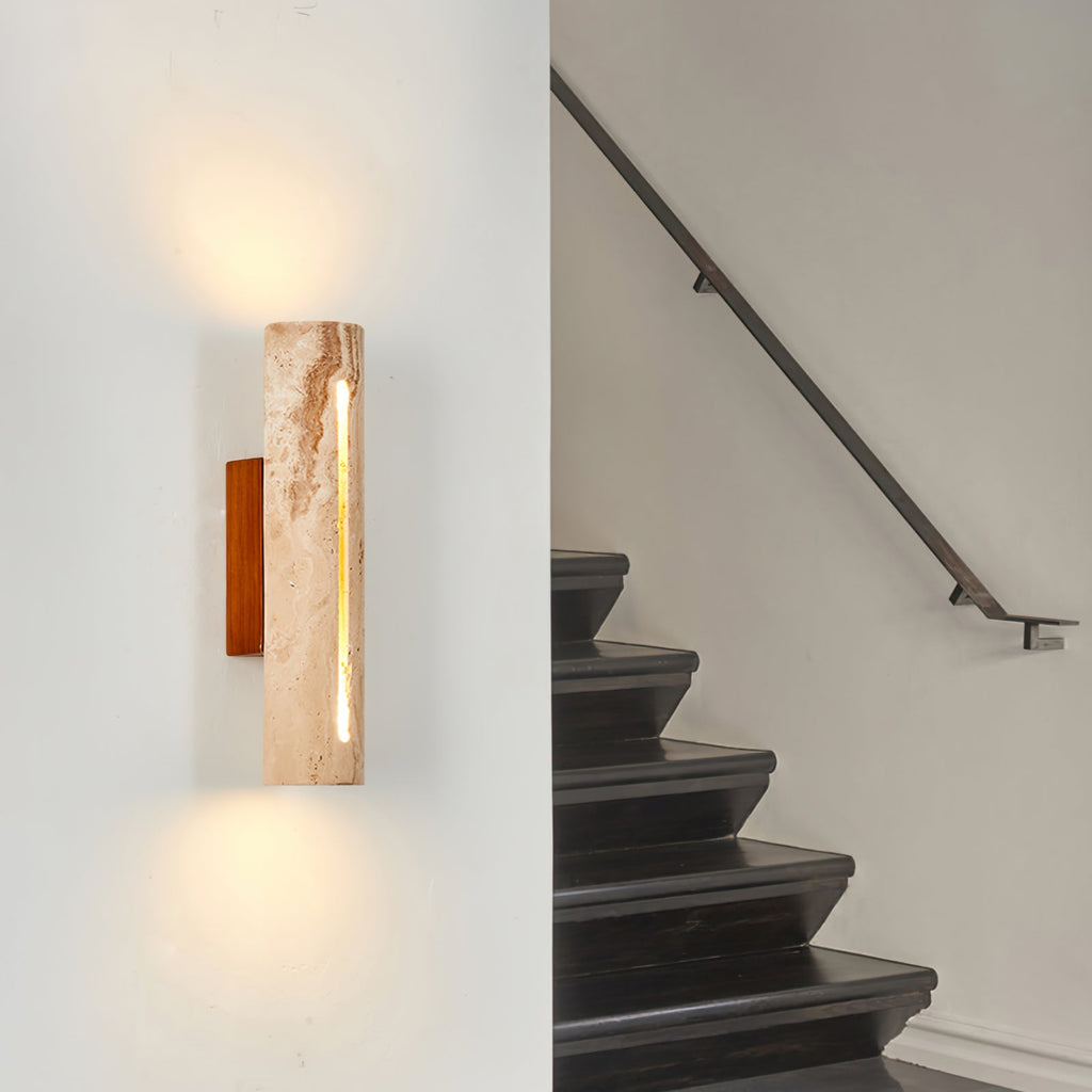 Winchester Travertine Wall Sconce