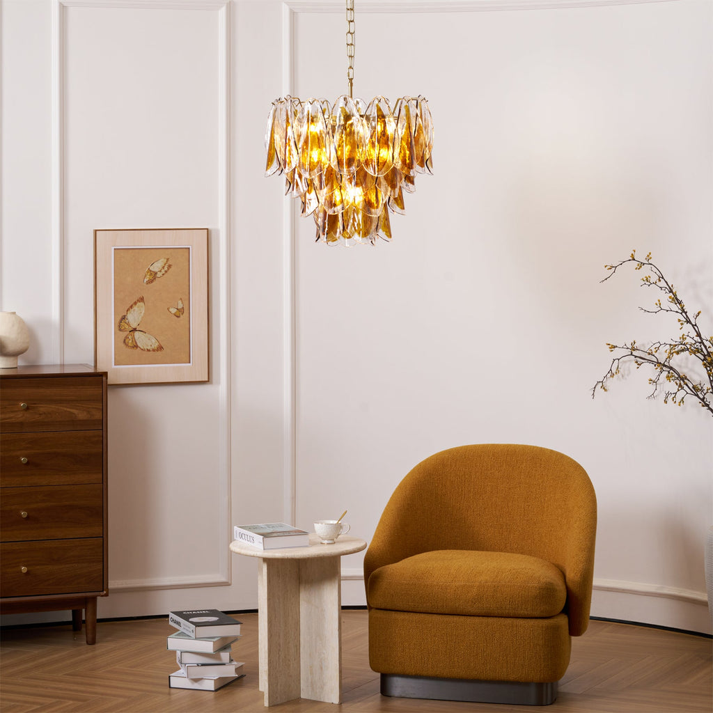 WINTERBOURNE CRYSTAL DRUM CHANDELIER