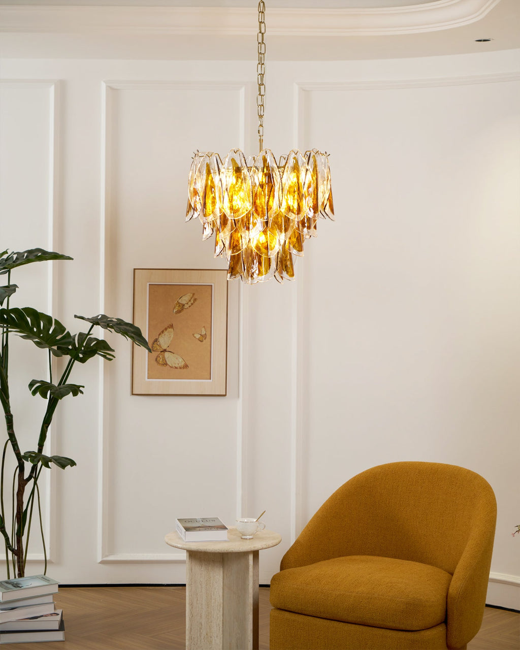 WINTERBOURNE CRYSTAL DRUM CHANDELIER