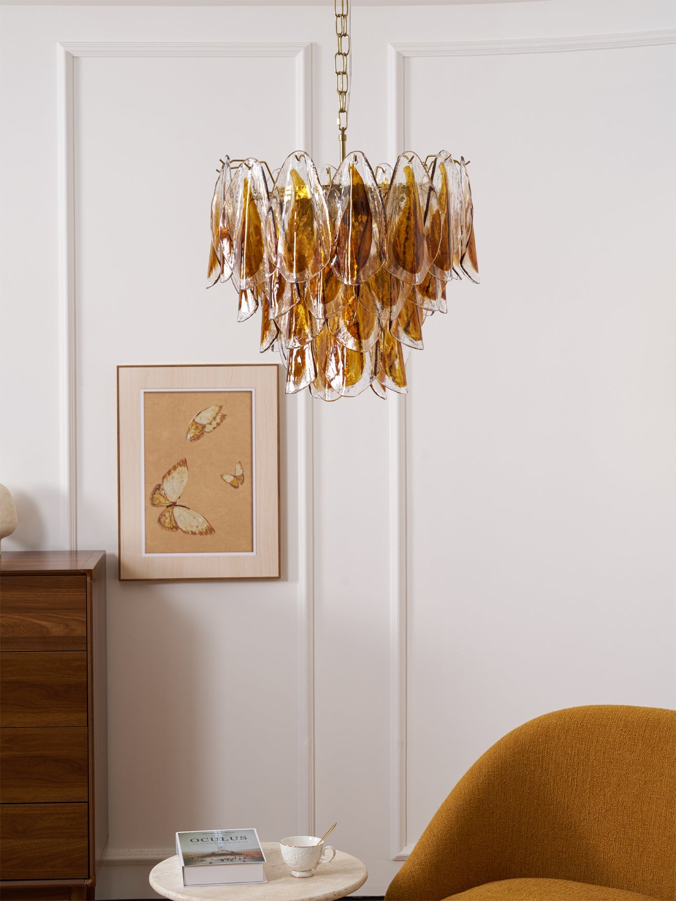 WINTERBOURNE CRYSTAL DRUM CHANDELIER
