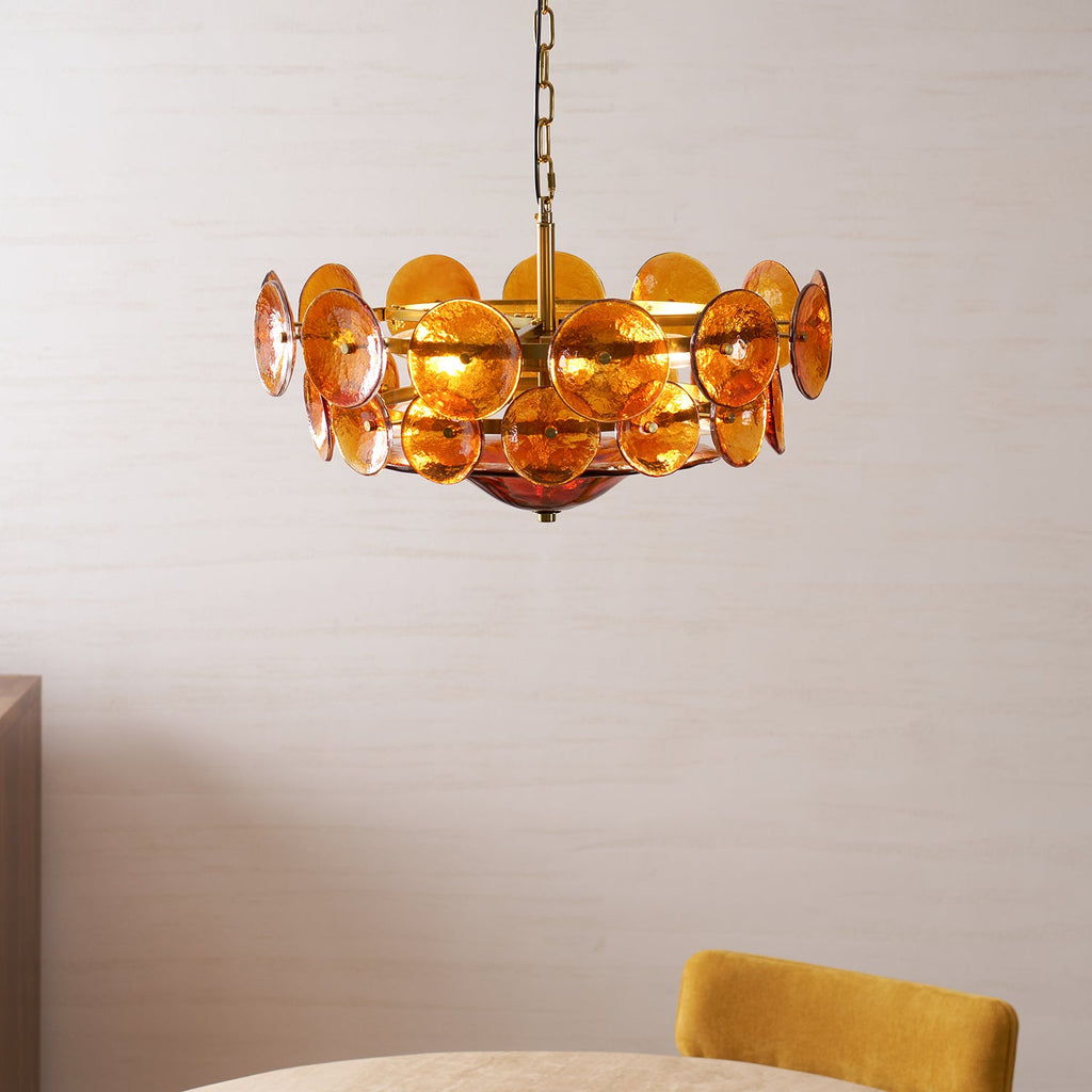 Ravenswood Crystal Cascade Luminaire