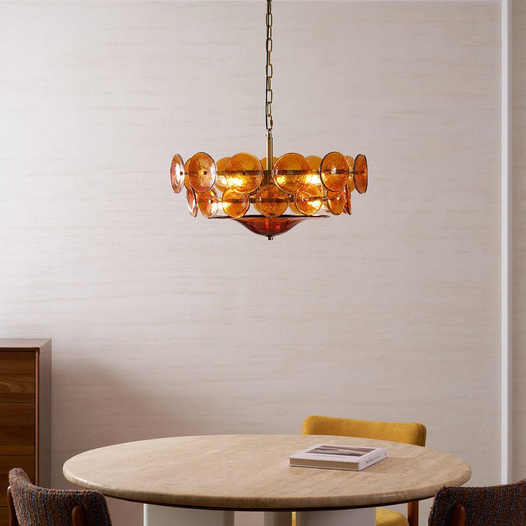 Ravenswood Crystal Cascade Luminaire