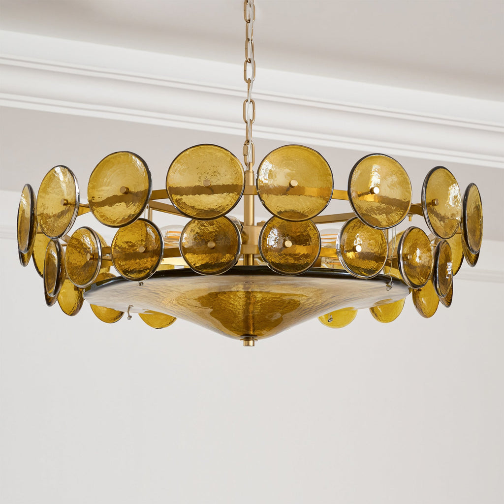 Ravenswood Crystal Cascade Luminaire