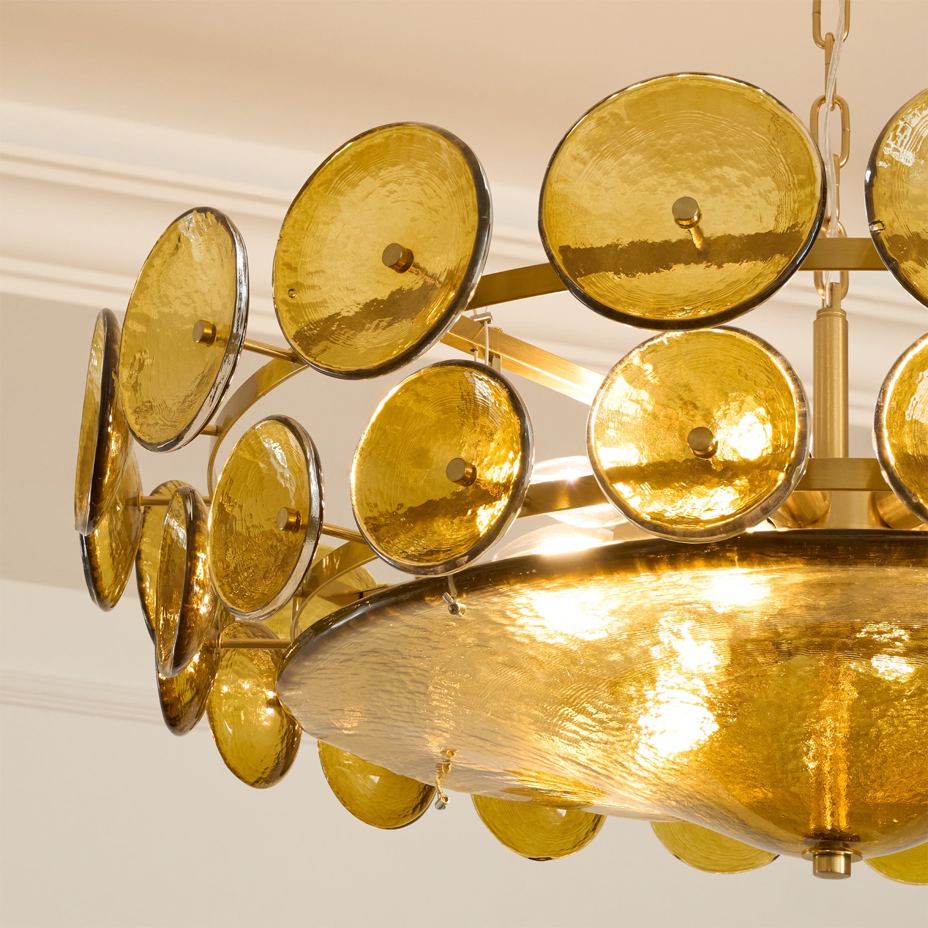 Ravenswood Crystal Cascade Luminaire