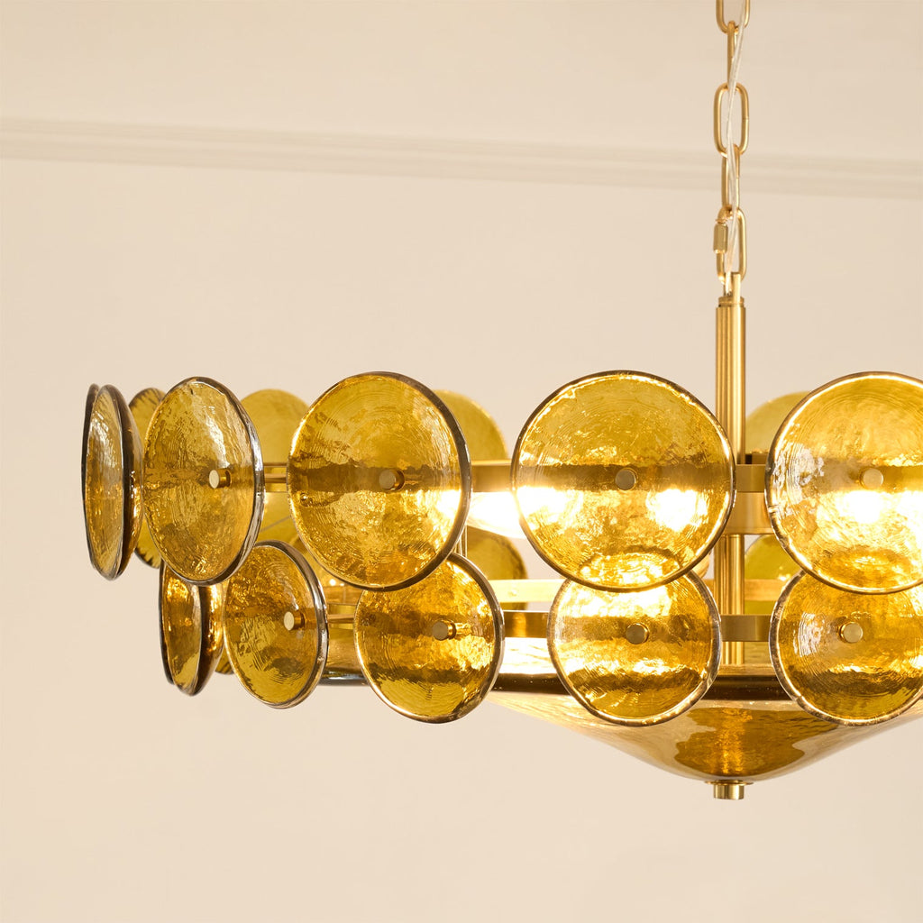 Ravenswood Crystal Cascade Luminaire