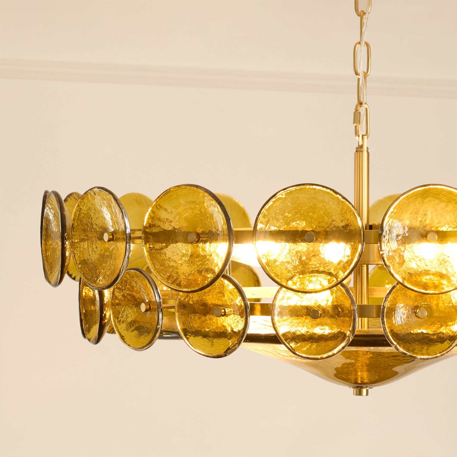 Ravenswood Crystal Cascade Luminaire