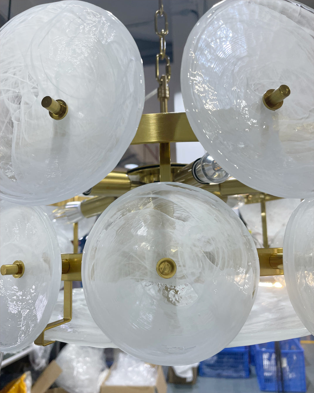 Ravenswood Crystal Cascade Luminaire