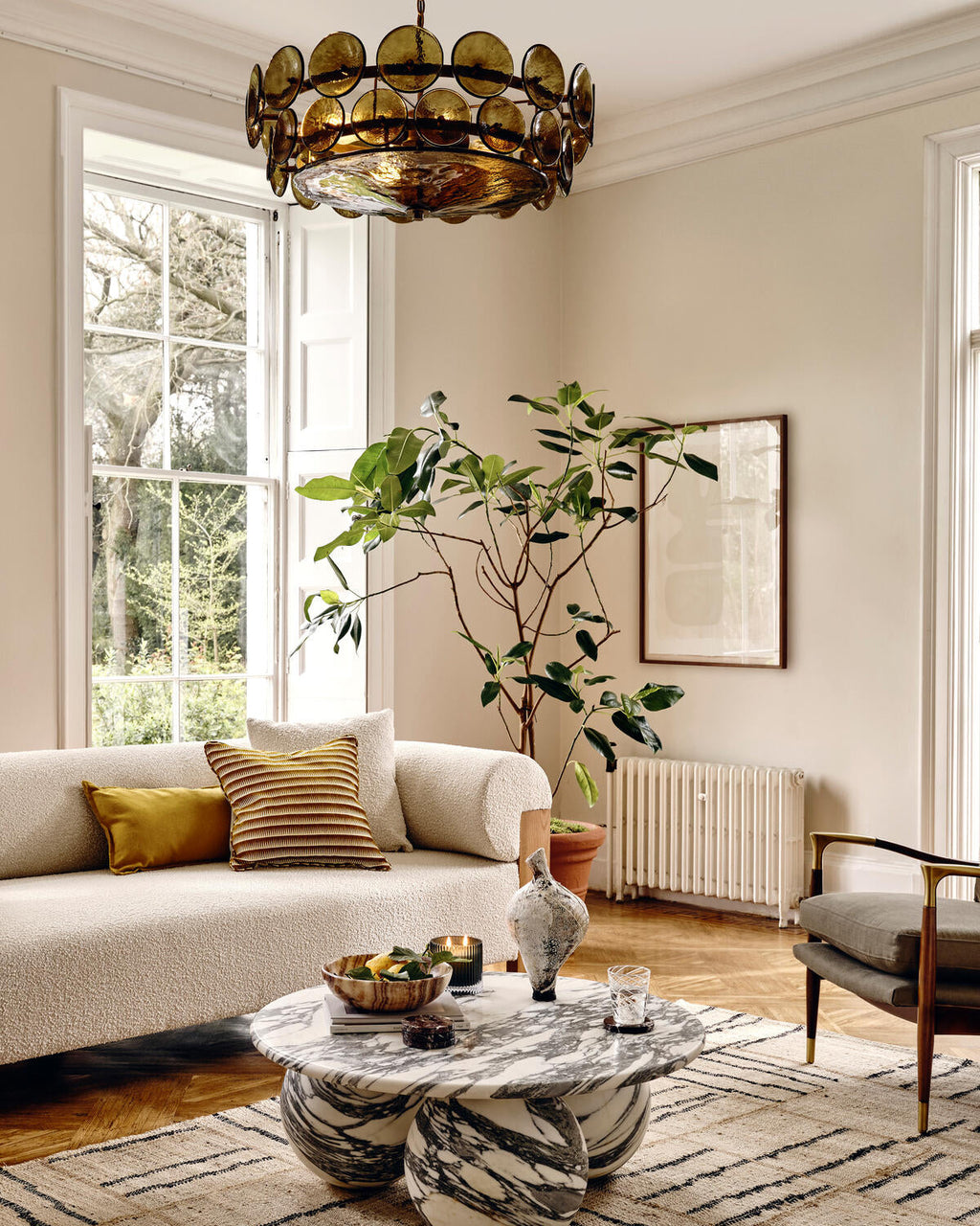 Ravenswood Crystal Cascade Luminaire