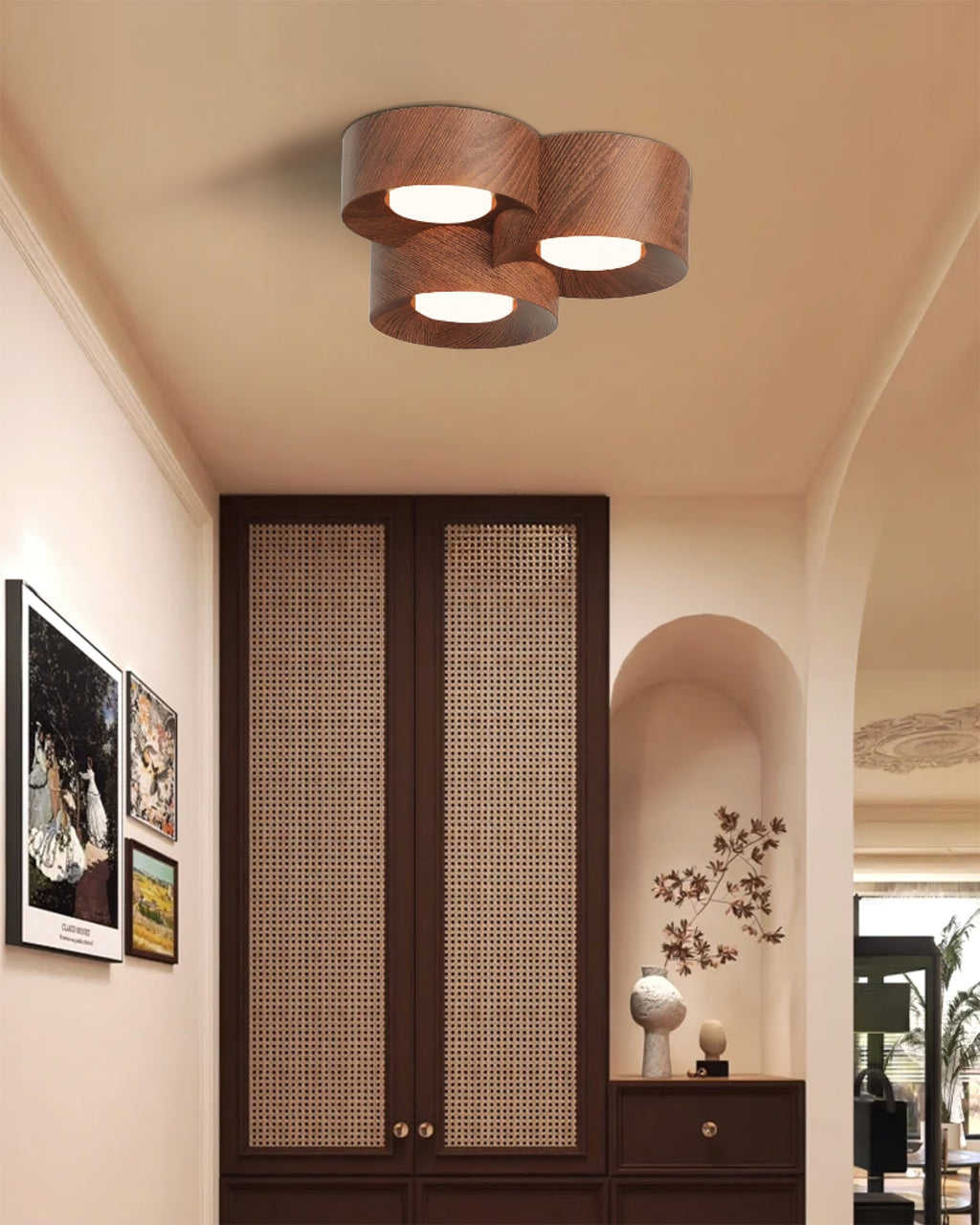 WILLOUGHBY HORIZON FLUSH MOUNT LIGHT