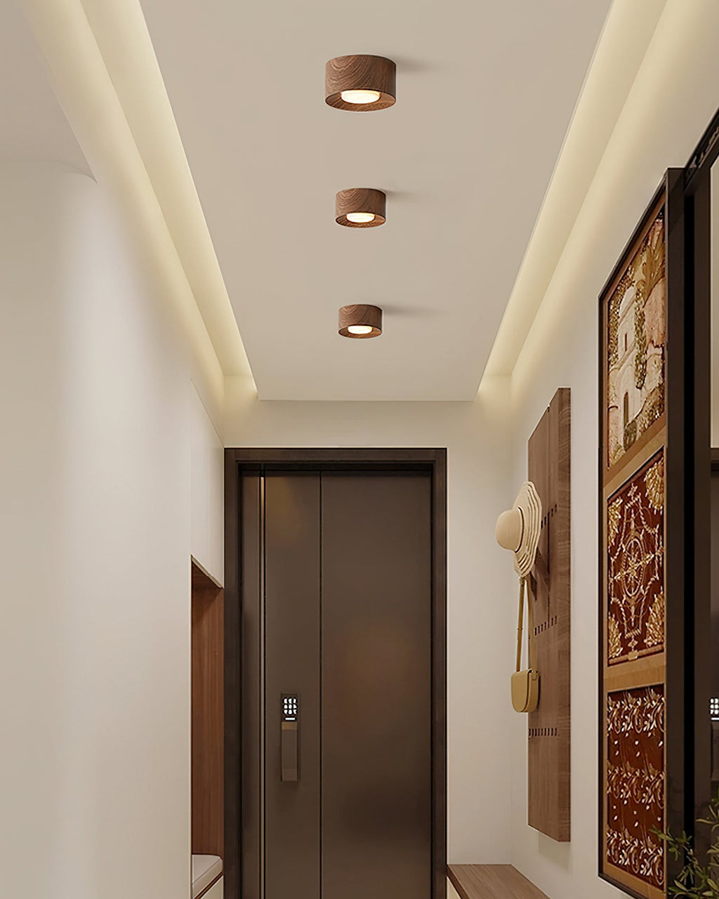 WILLOUGHBY HORIZON FLUSH MOUNT LIGHT