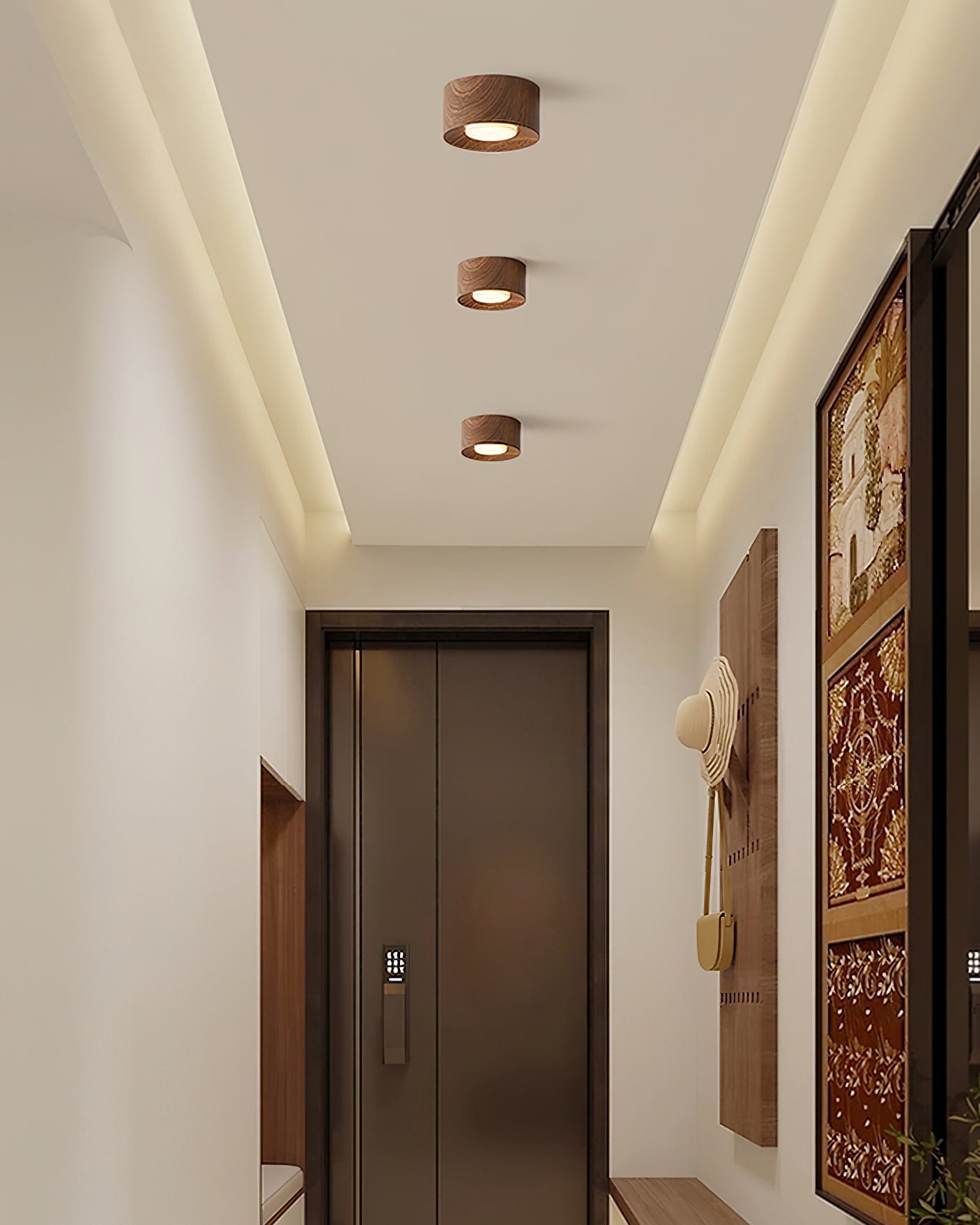 WILLOUGHBY HORIZON FLUSH MOUNT LIGHT