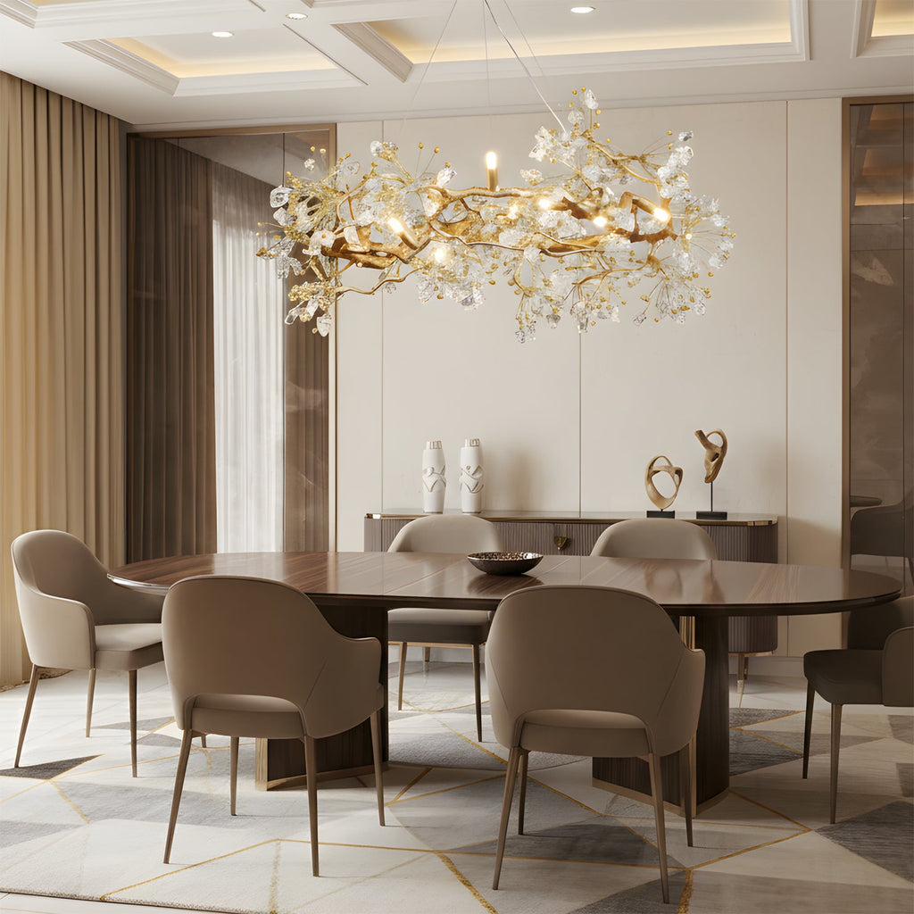 WINTHROP CRYSTAL DROP LIGHTING FIXTURE