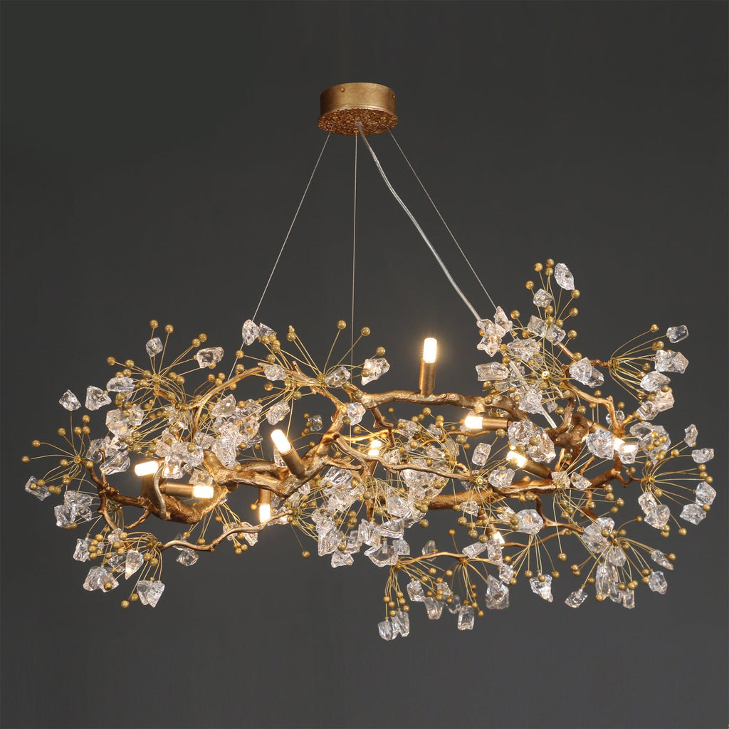 WINTHROP CRYSTAL DROP LIGHTING FIXTURE