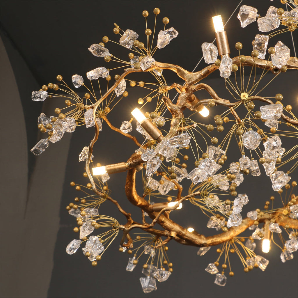 WINTHROP CRYSTAL DROP LIGHTING FIXTURE