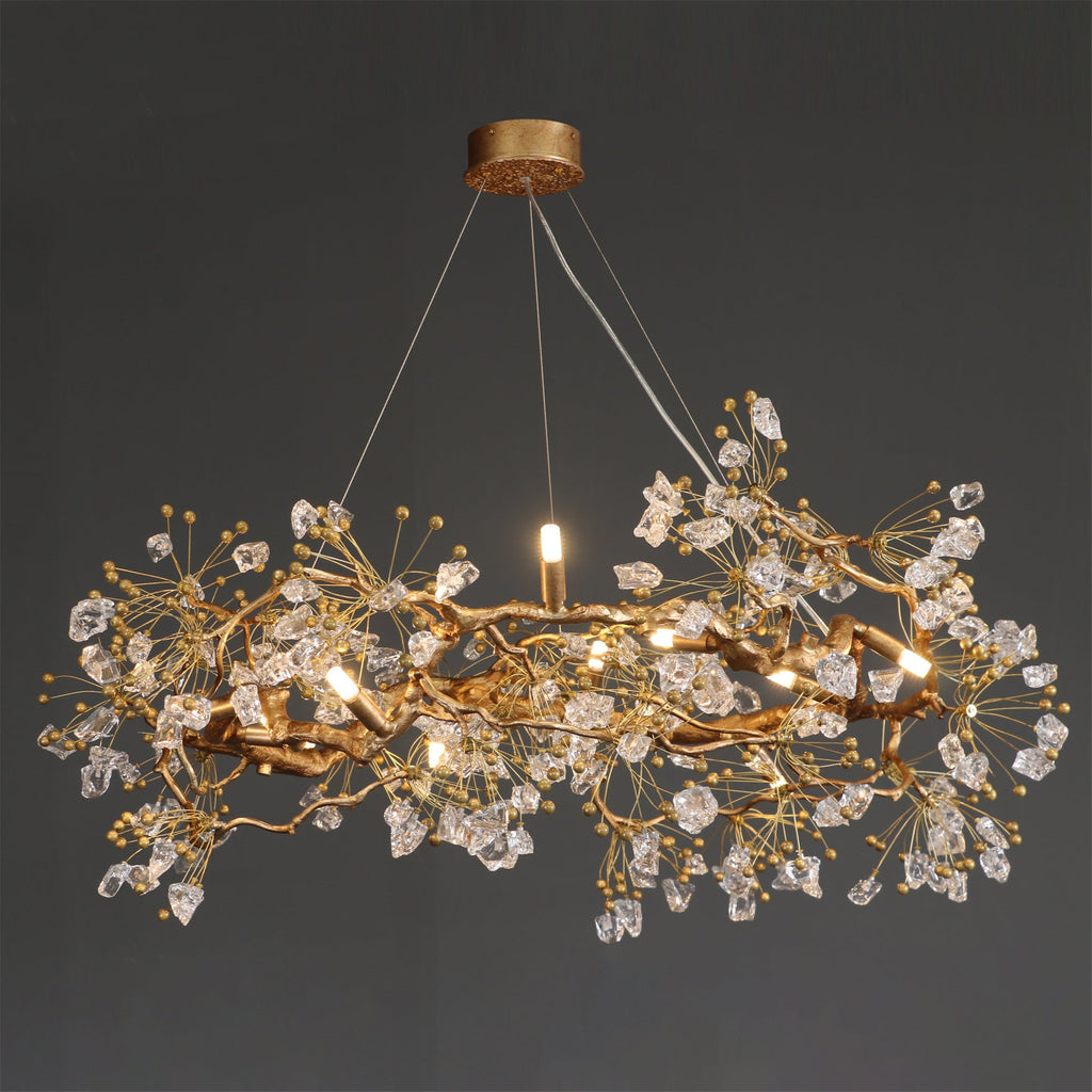 WINTHROP CRYSTAL DROP LIGHTING FIXTURE