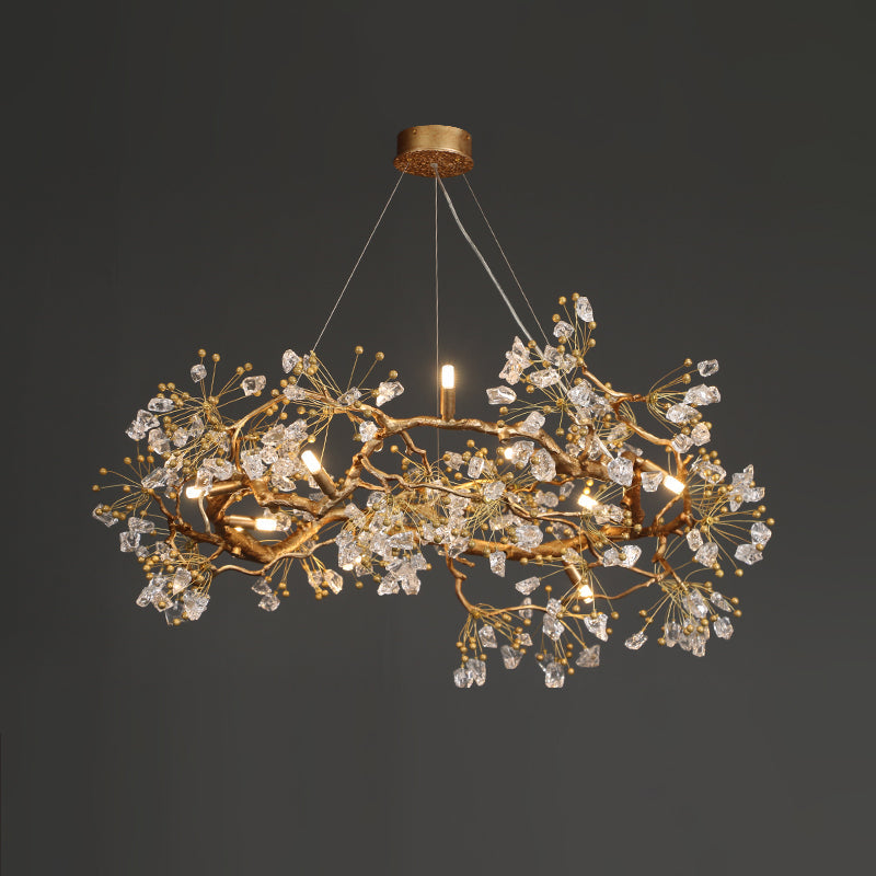 WINTHROP CRYSTAL DROP LIGHTING FIXTURE