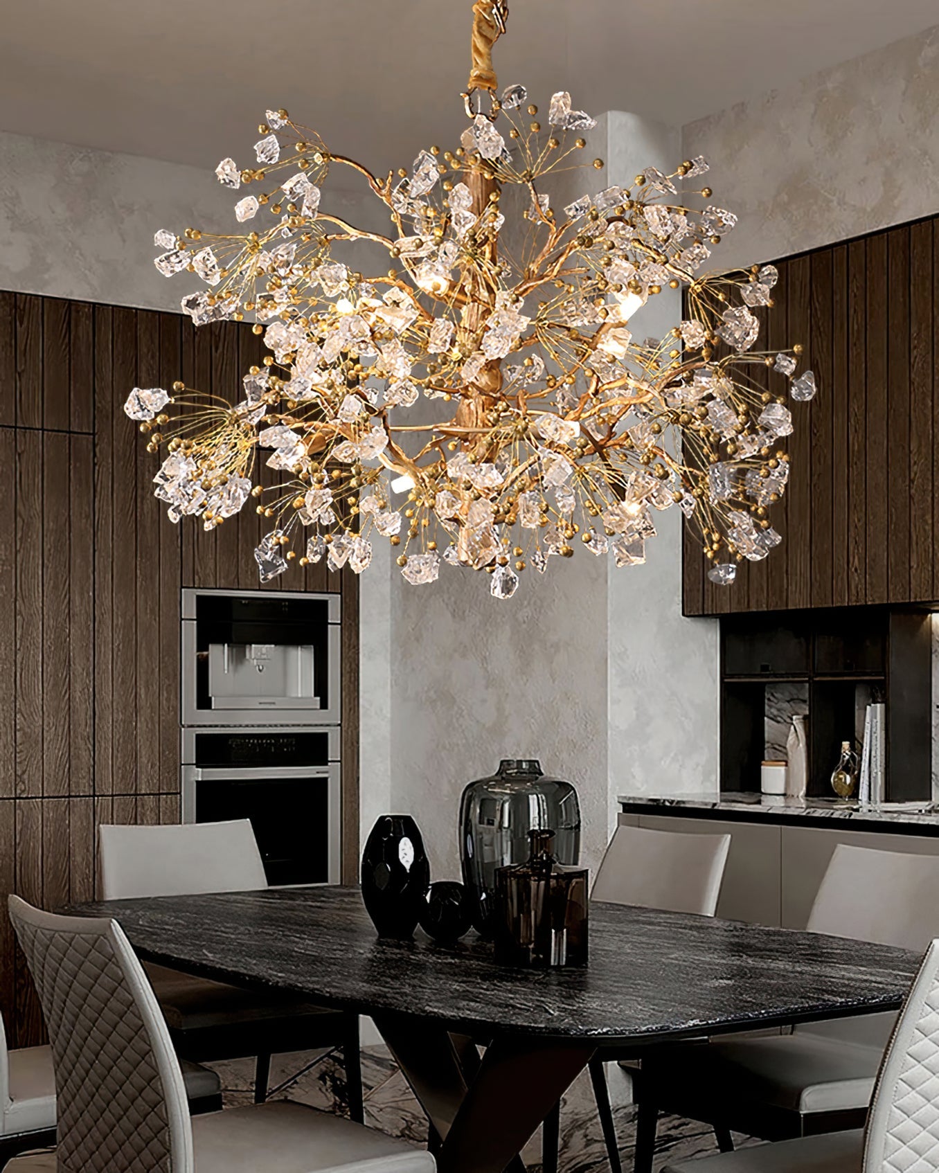WINTHROP CRYSTAL DROP LIGHTING FIXTURE