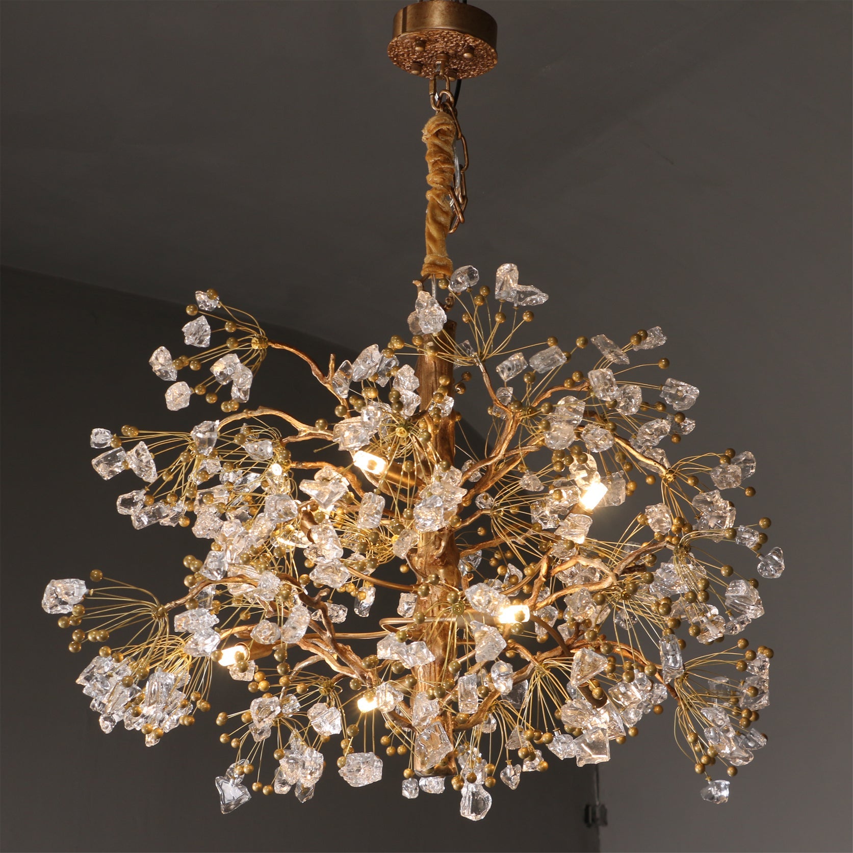 WINTHROP CRYSTAL DROP LIGHTING FIXTURE