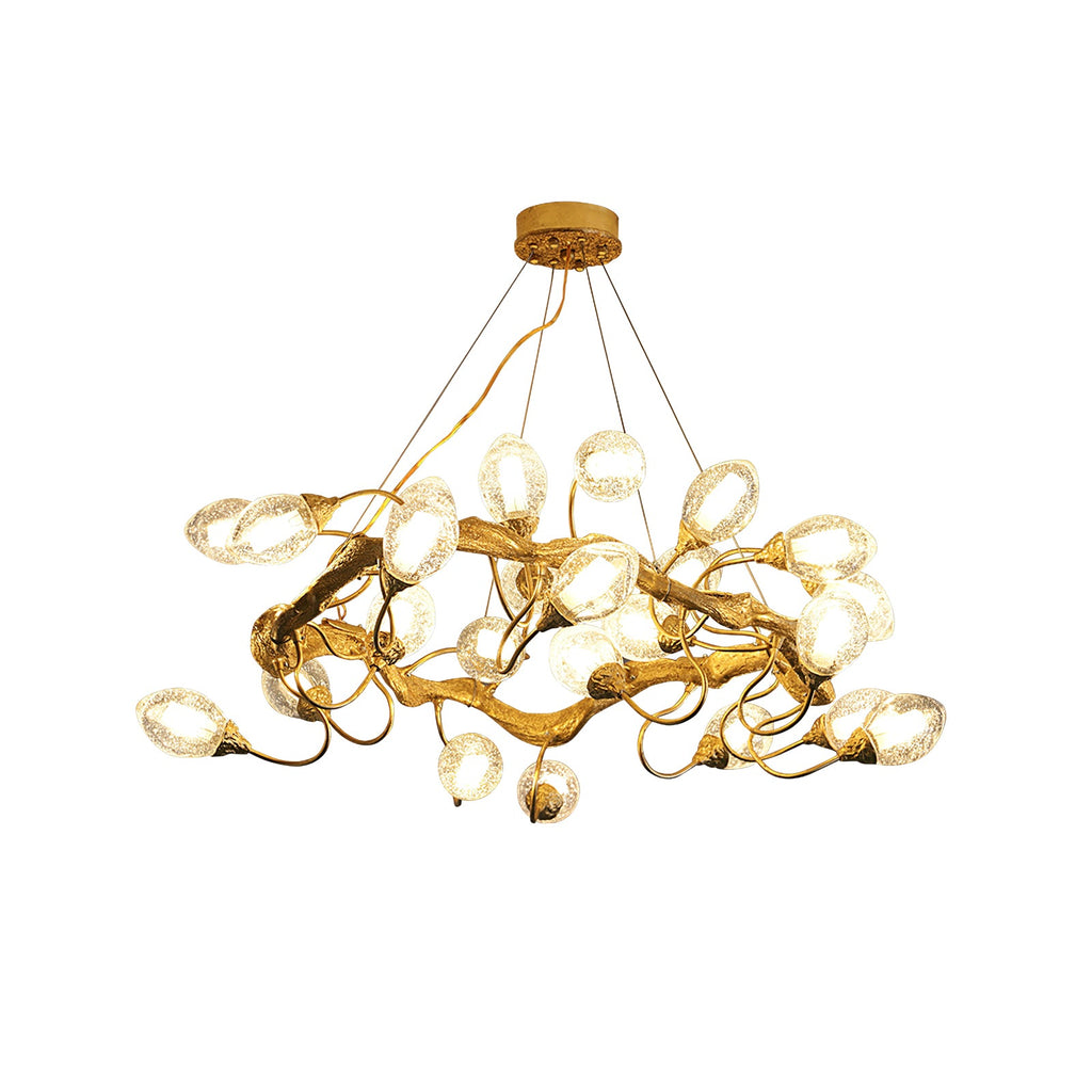 BLUMINGTON ORNATE BRASS LANTERN
