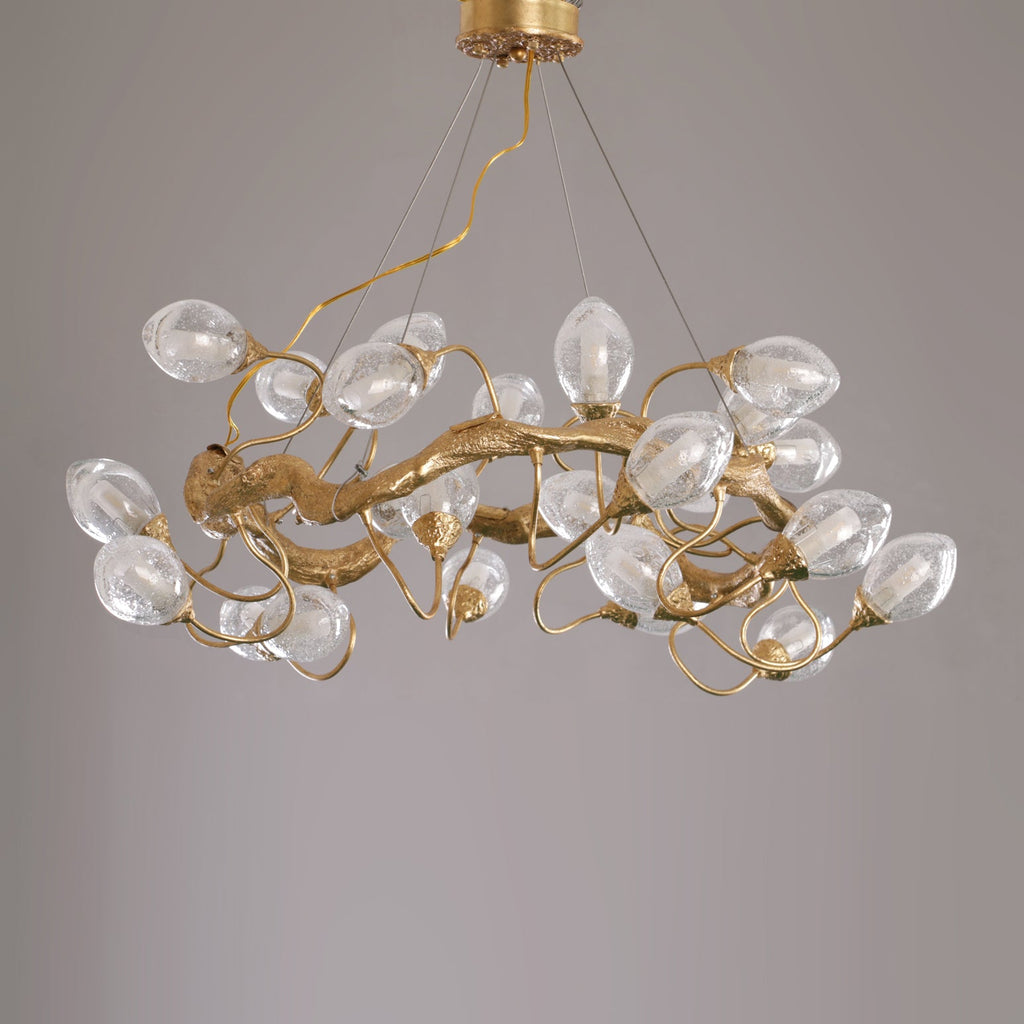 BLUMINGTON ORNATE BRASS LANTERN