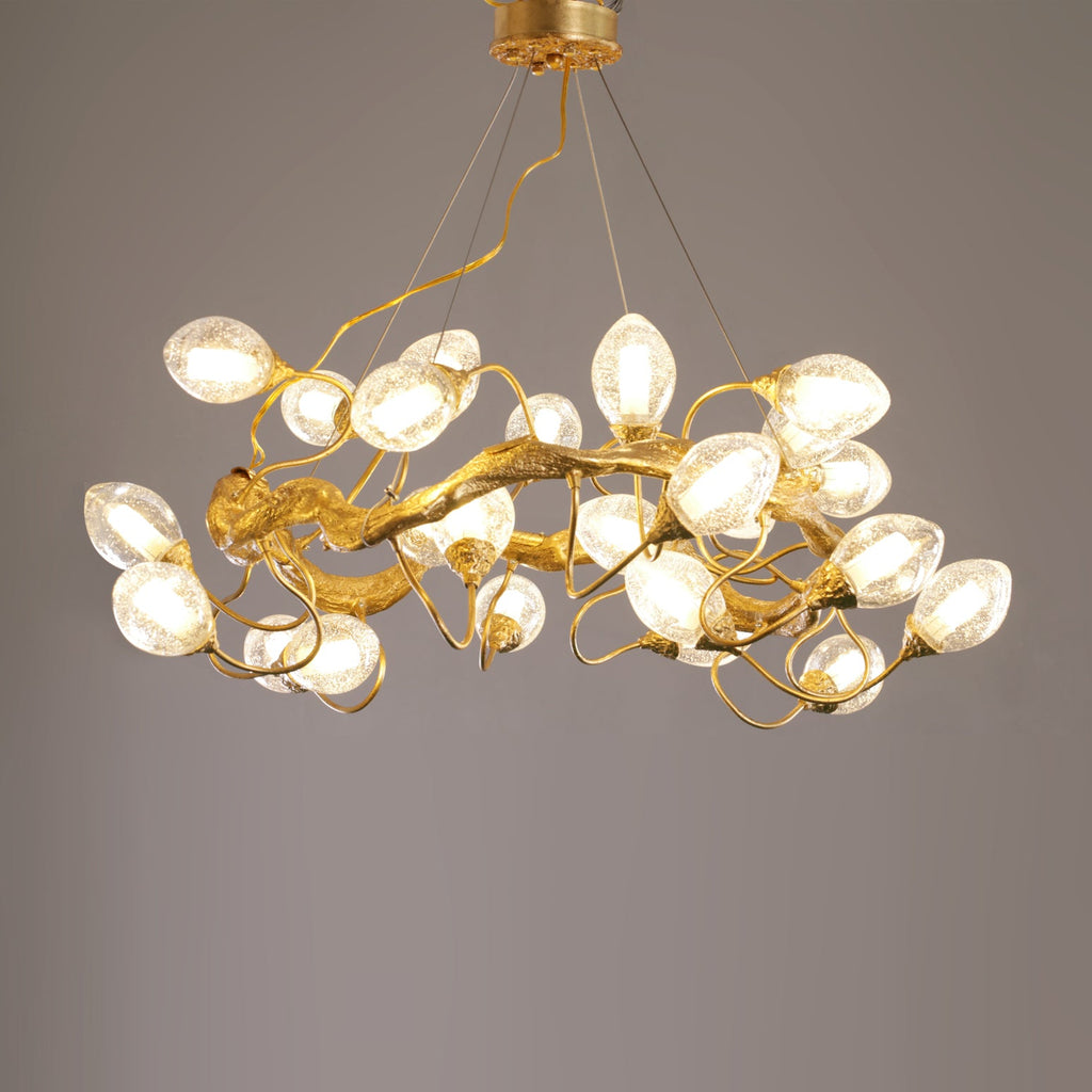 BLUMINGTON ORNATE BRASS LANTERN