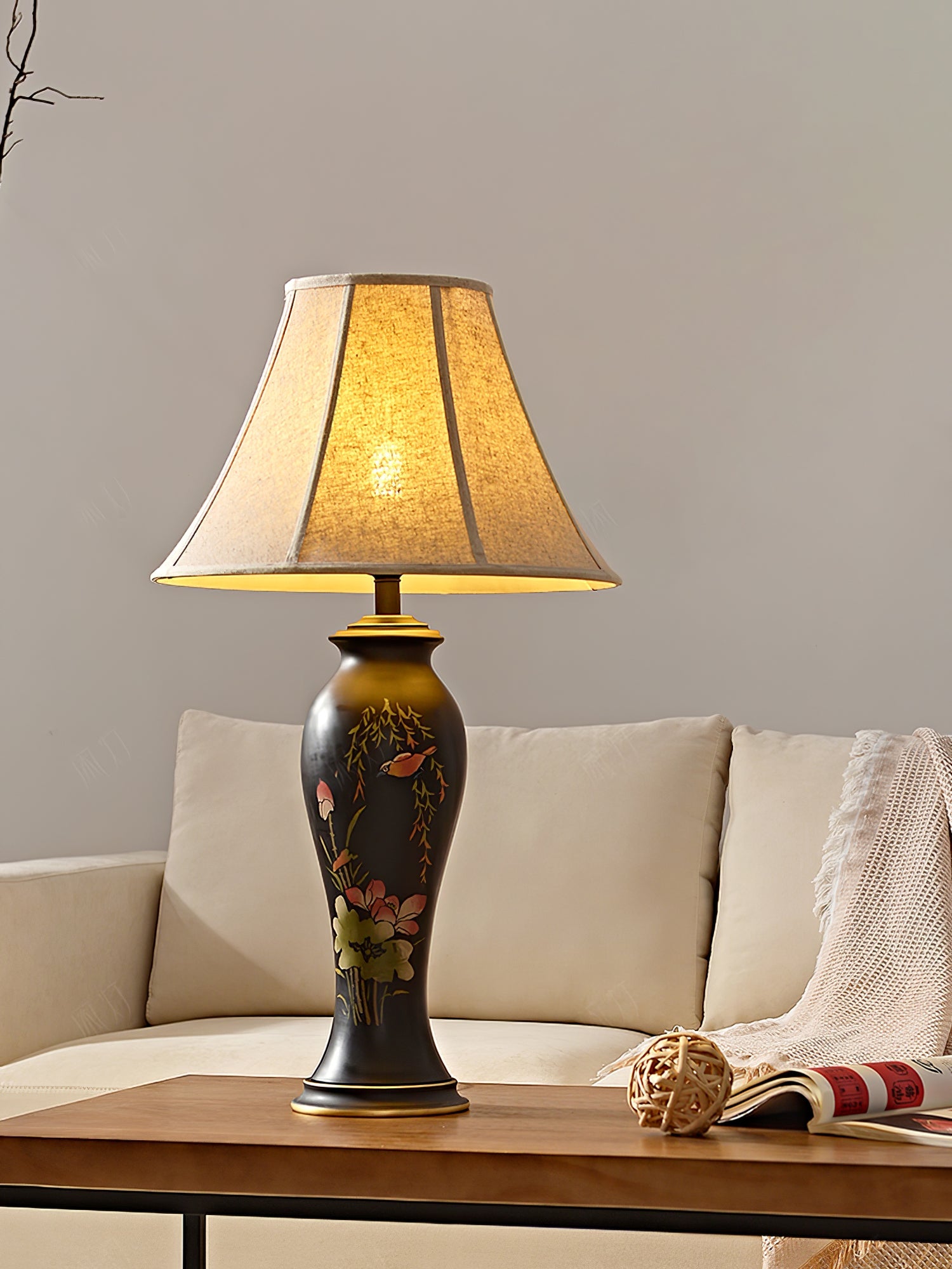 WINTHROP PORCELAIN ILLUMINATION LAMP