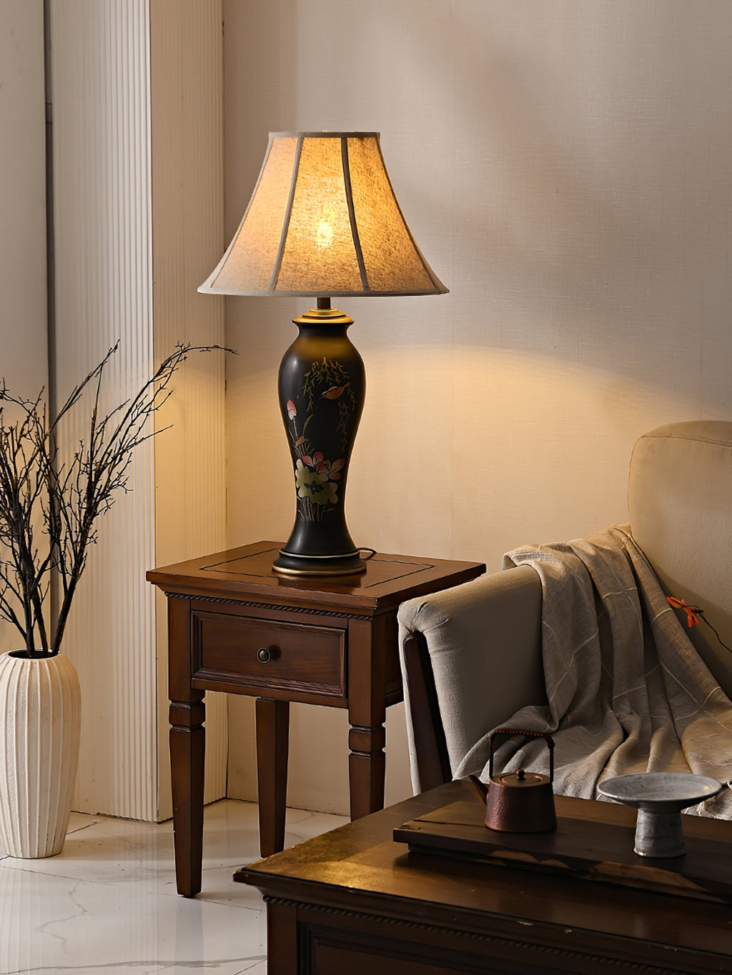 WINTHROP PORCELAIN ILLUMINATION LAMP