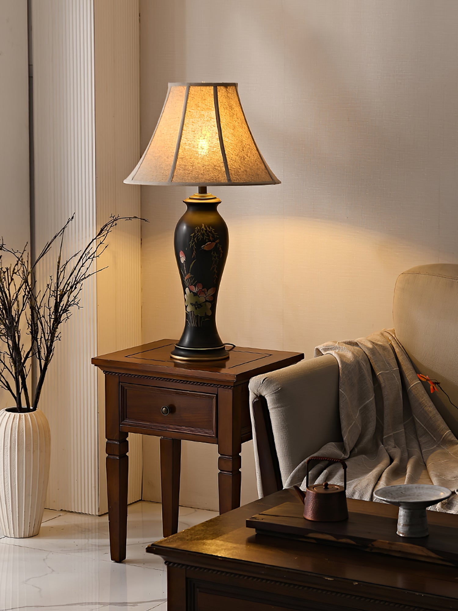 WINTHROP PORCELAIN ILLUMINATION LAMP